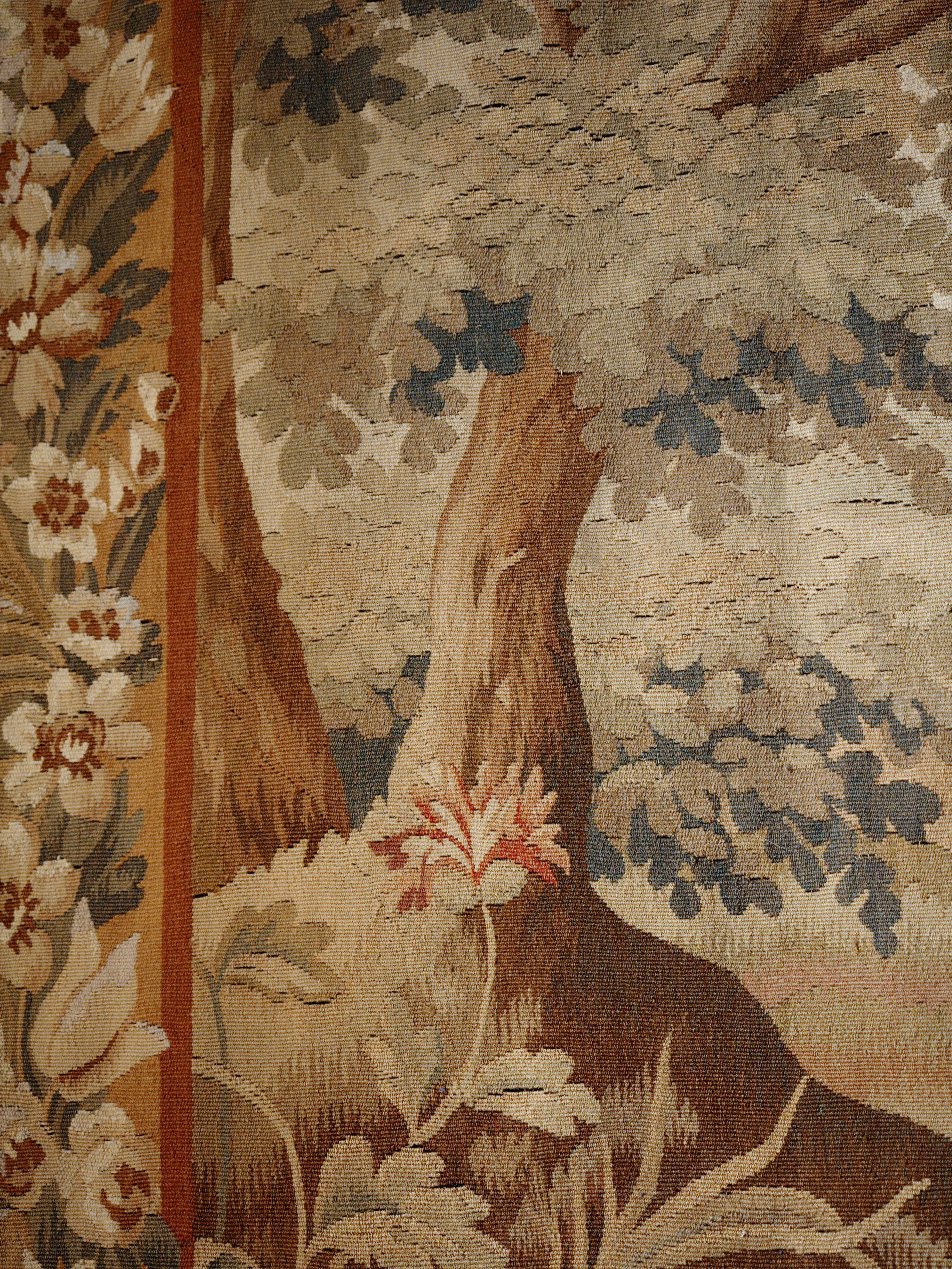 Francouzská tapiserie/ gobelín ze zámku 448 X 180 cm