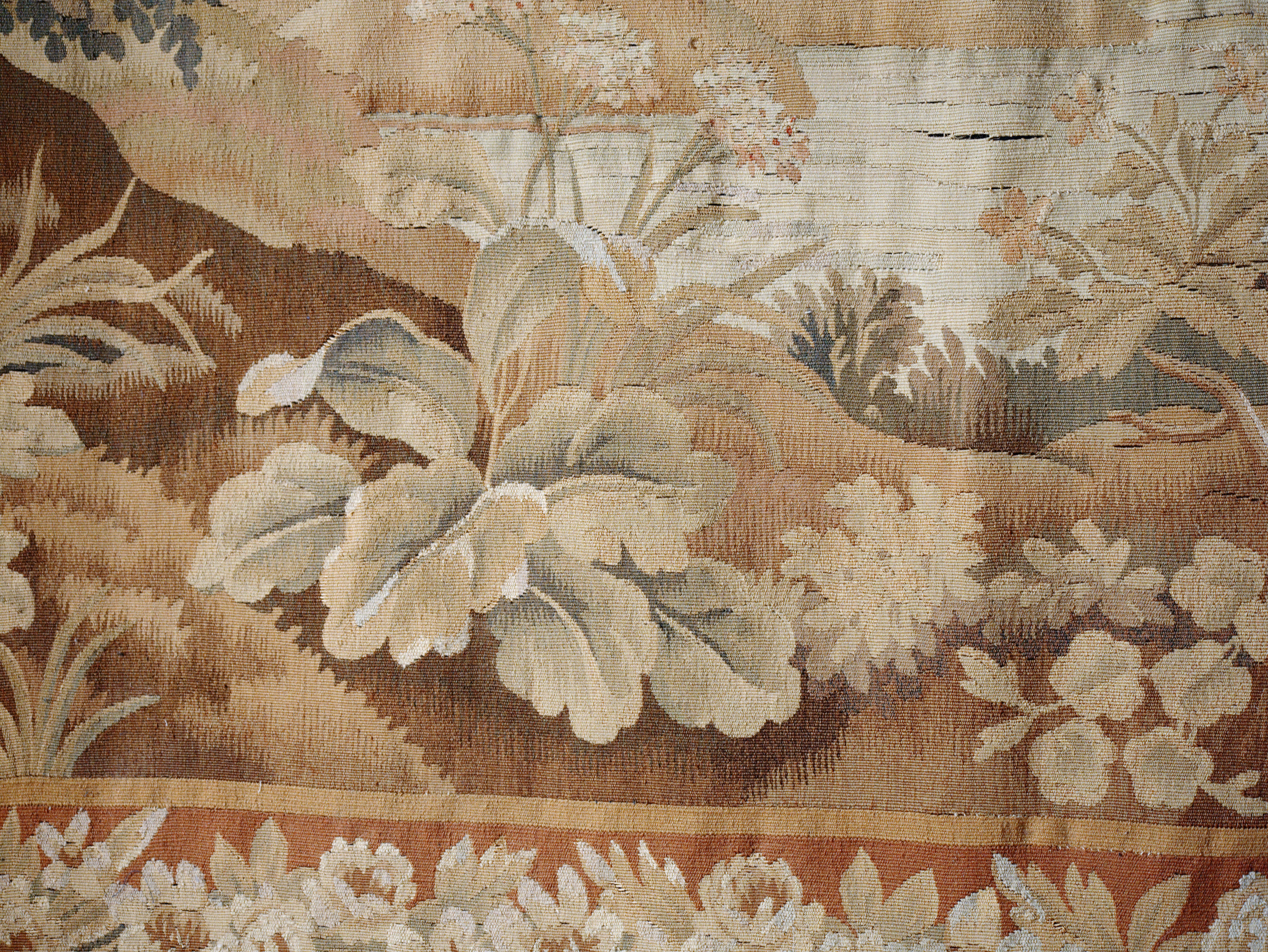 Francouzská tapiserie/ gobelín ze zámku 448 X 180 cm