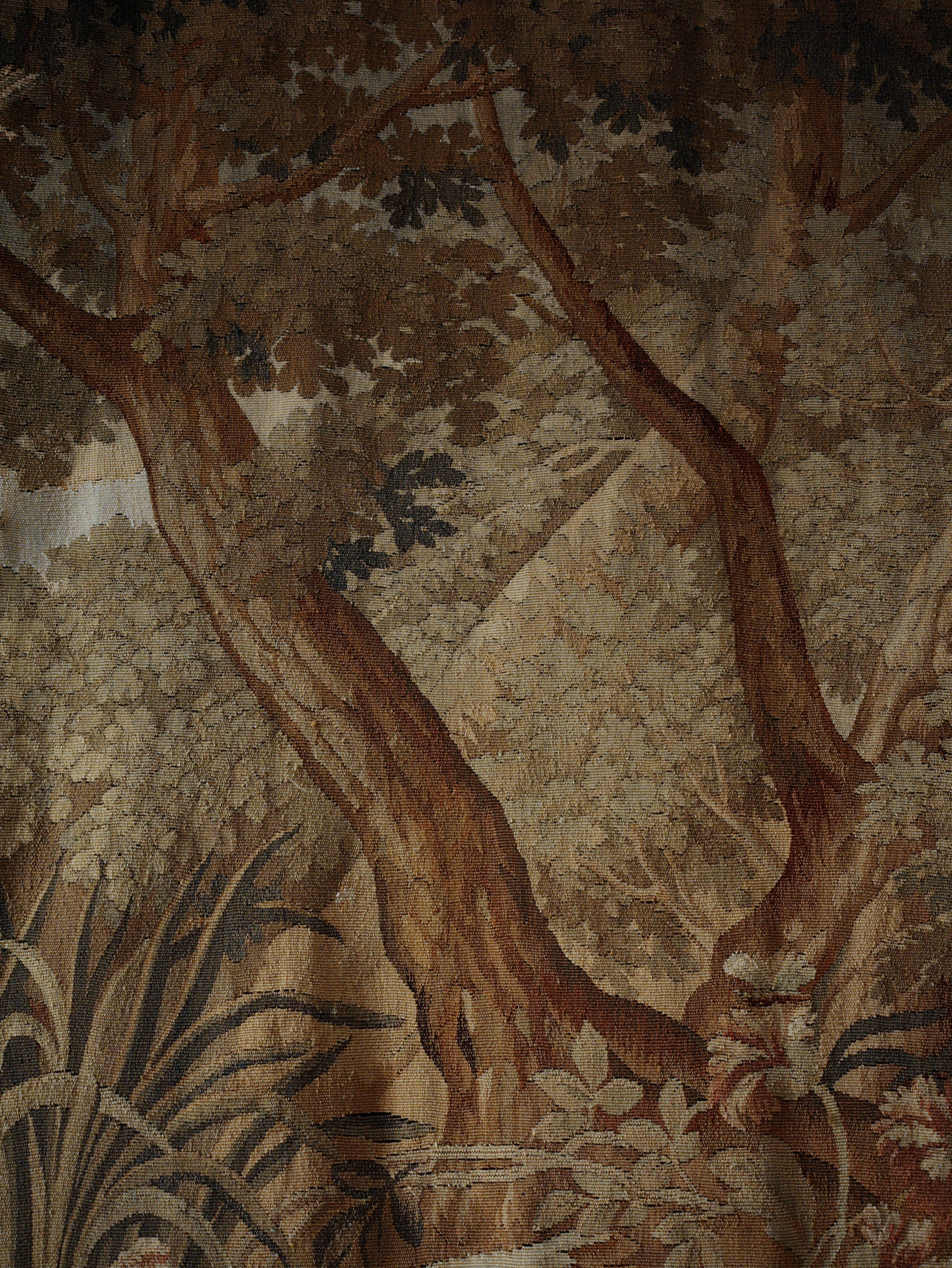 Francouzská tapiserie/ gobelín ze zámku 448 X 180 cm