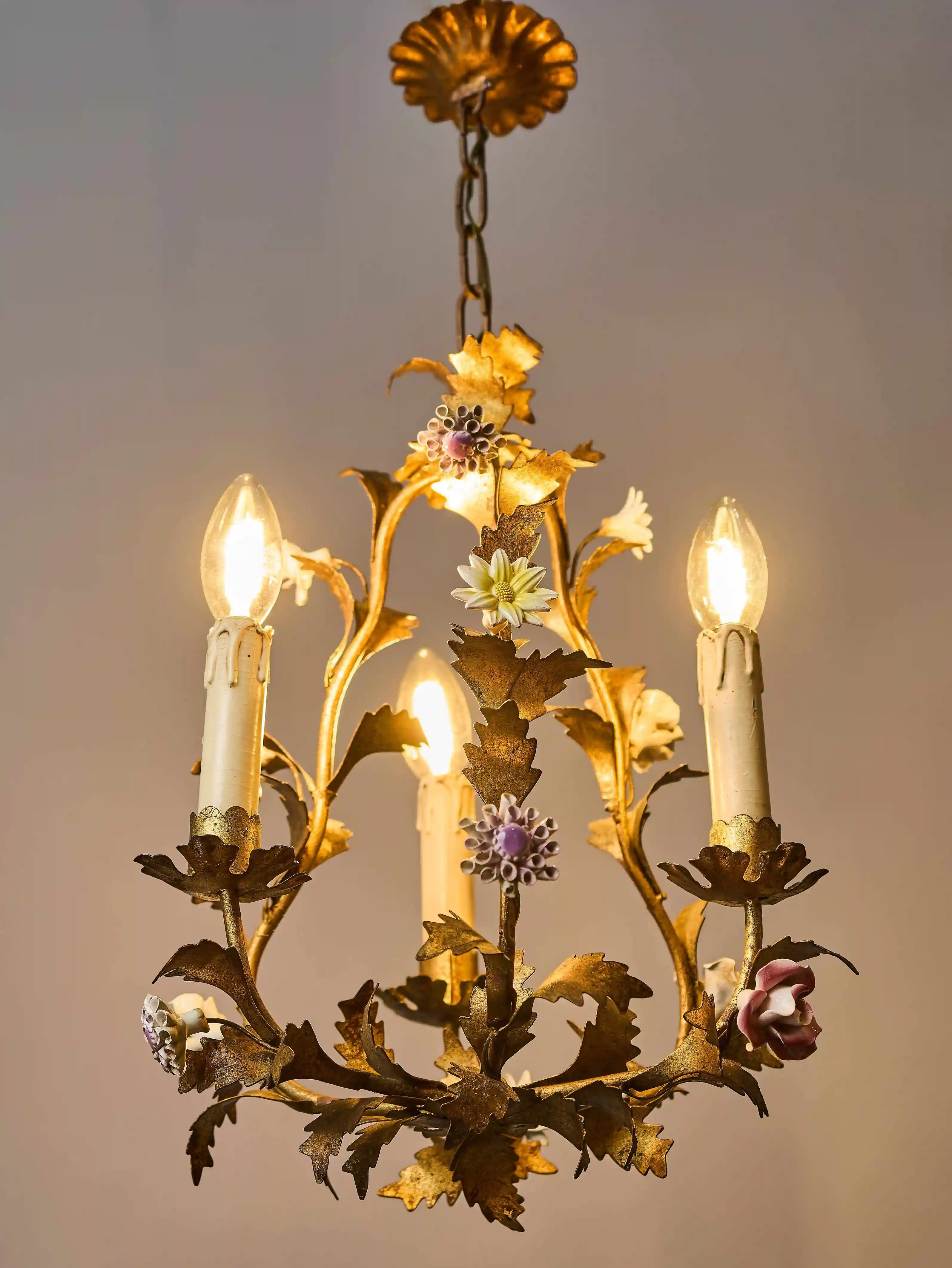Florentský květinový lustr