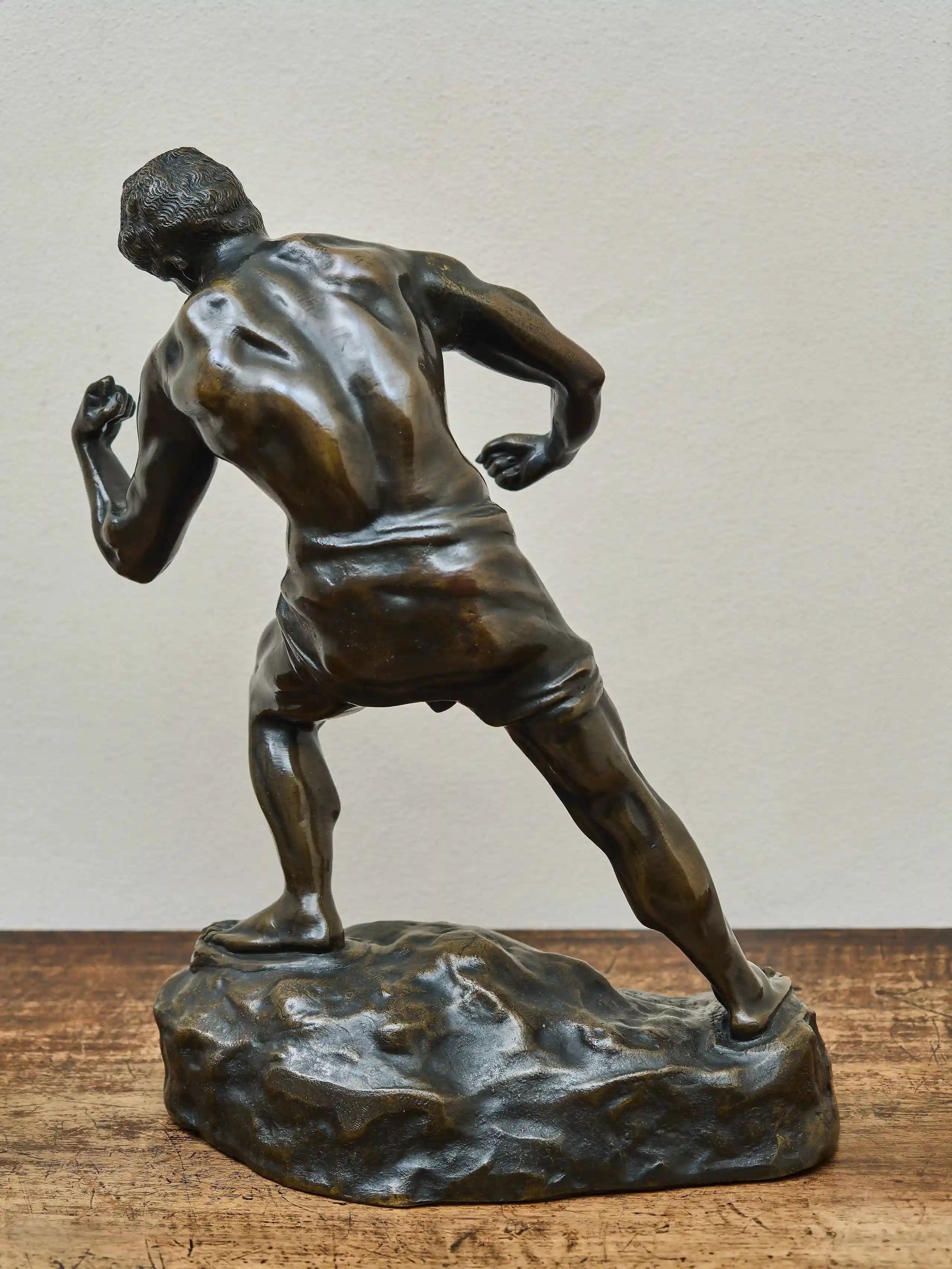 Jef Lambeaux - bronzová socha atleta