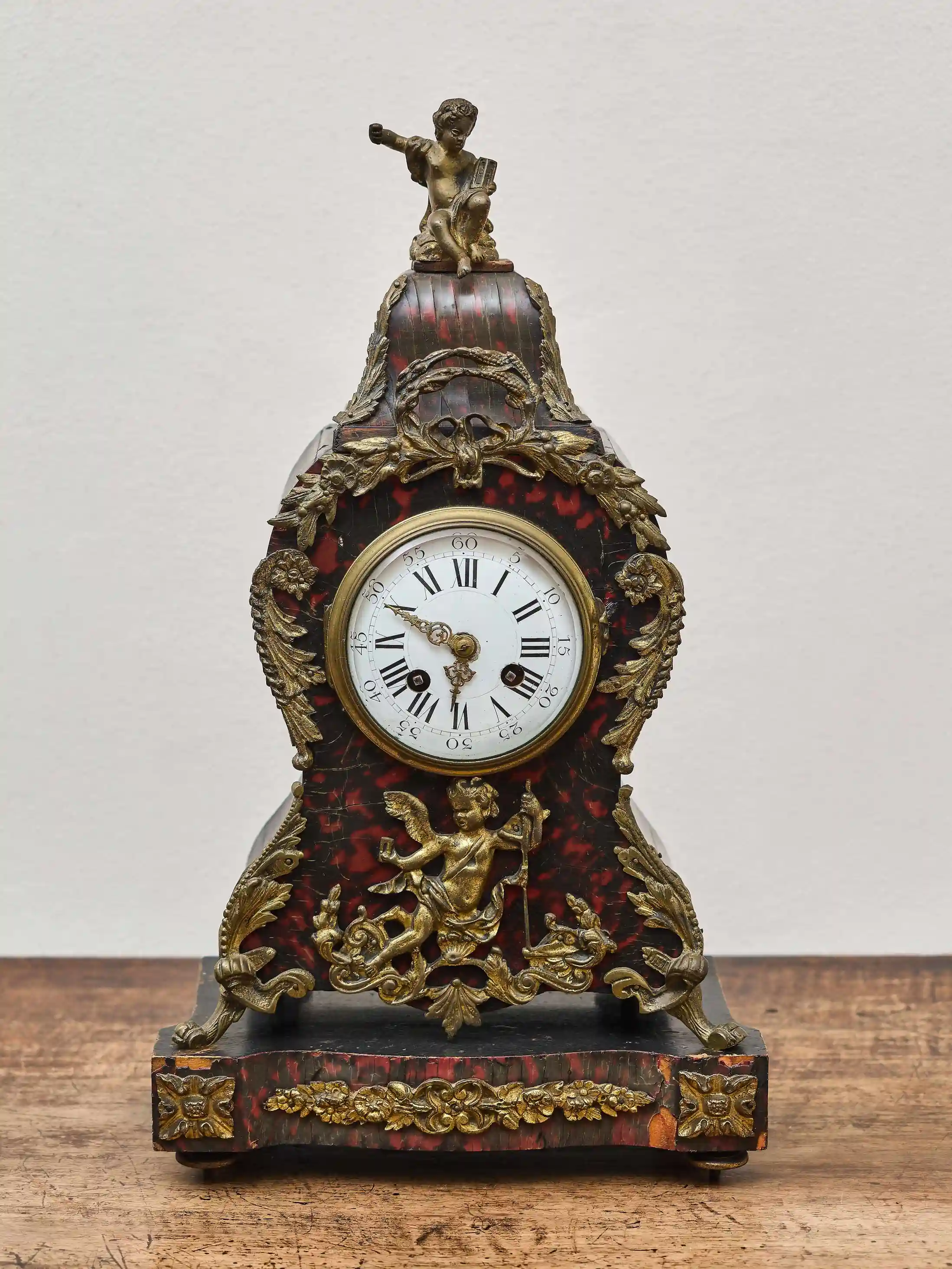 Boulle stolní hodiny, 19. století