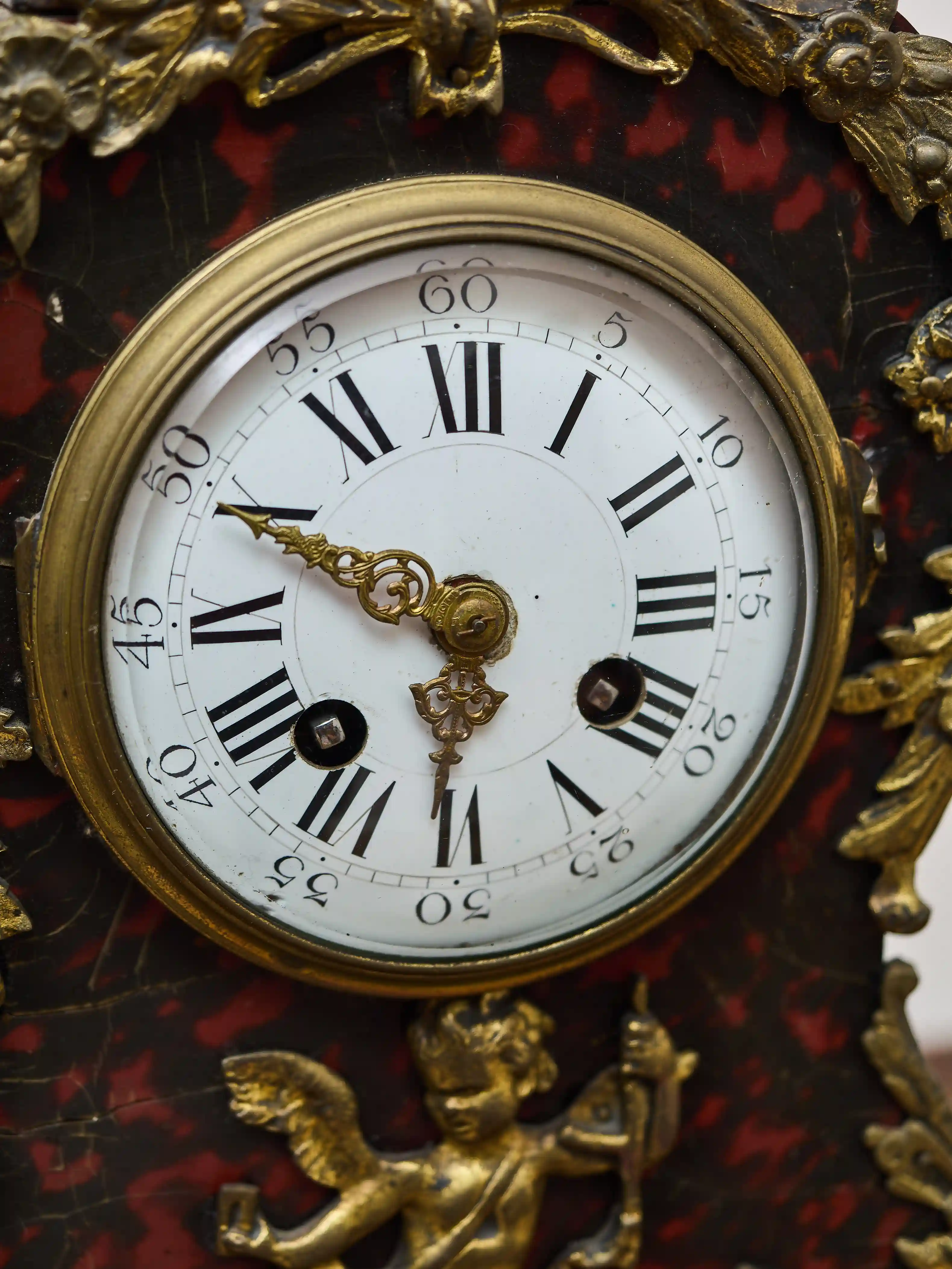 Boulle stolní hodiny, 19. století