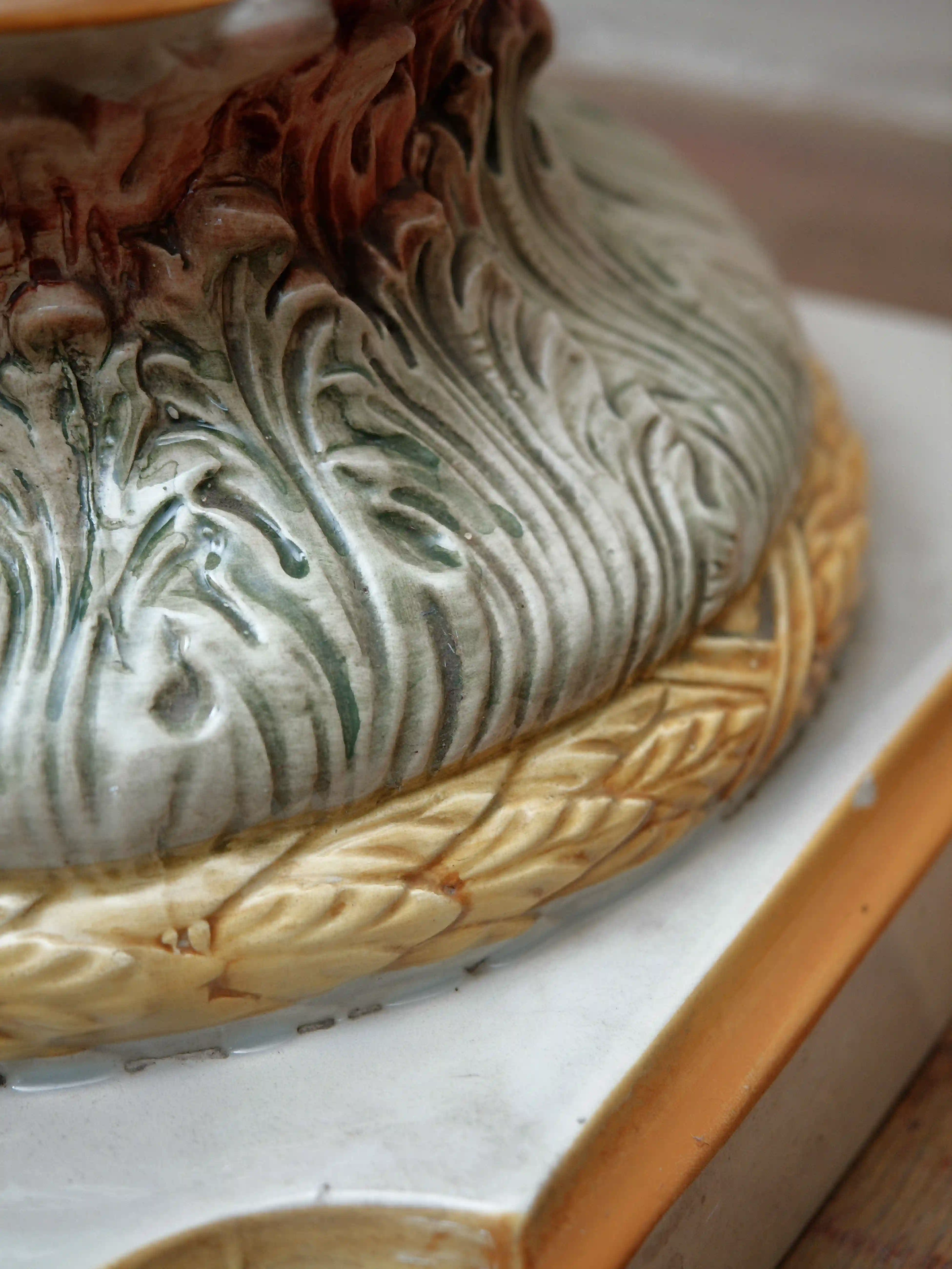 Porcelánový sloup / podstavec, Capodimonte, Itálie