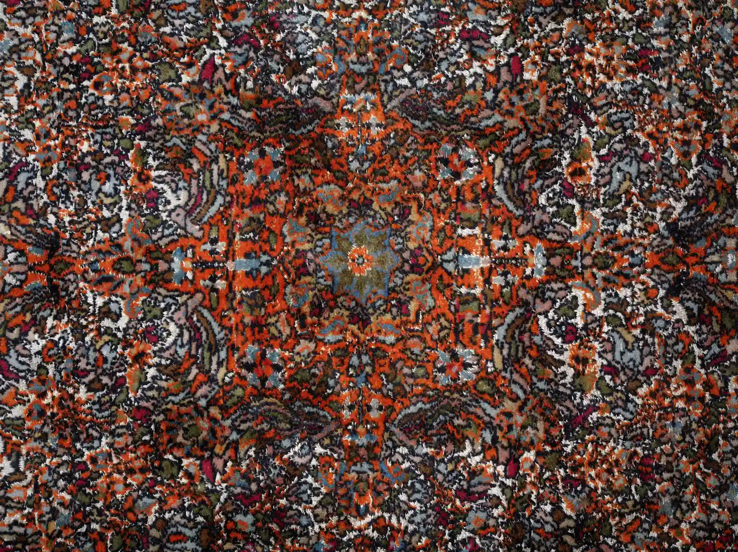 Perský koberec Ghoum hedvábí s vlnou 170 X 93 cm