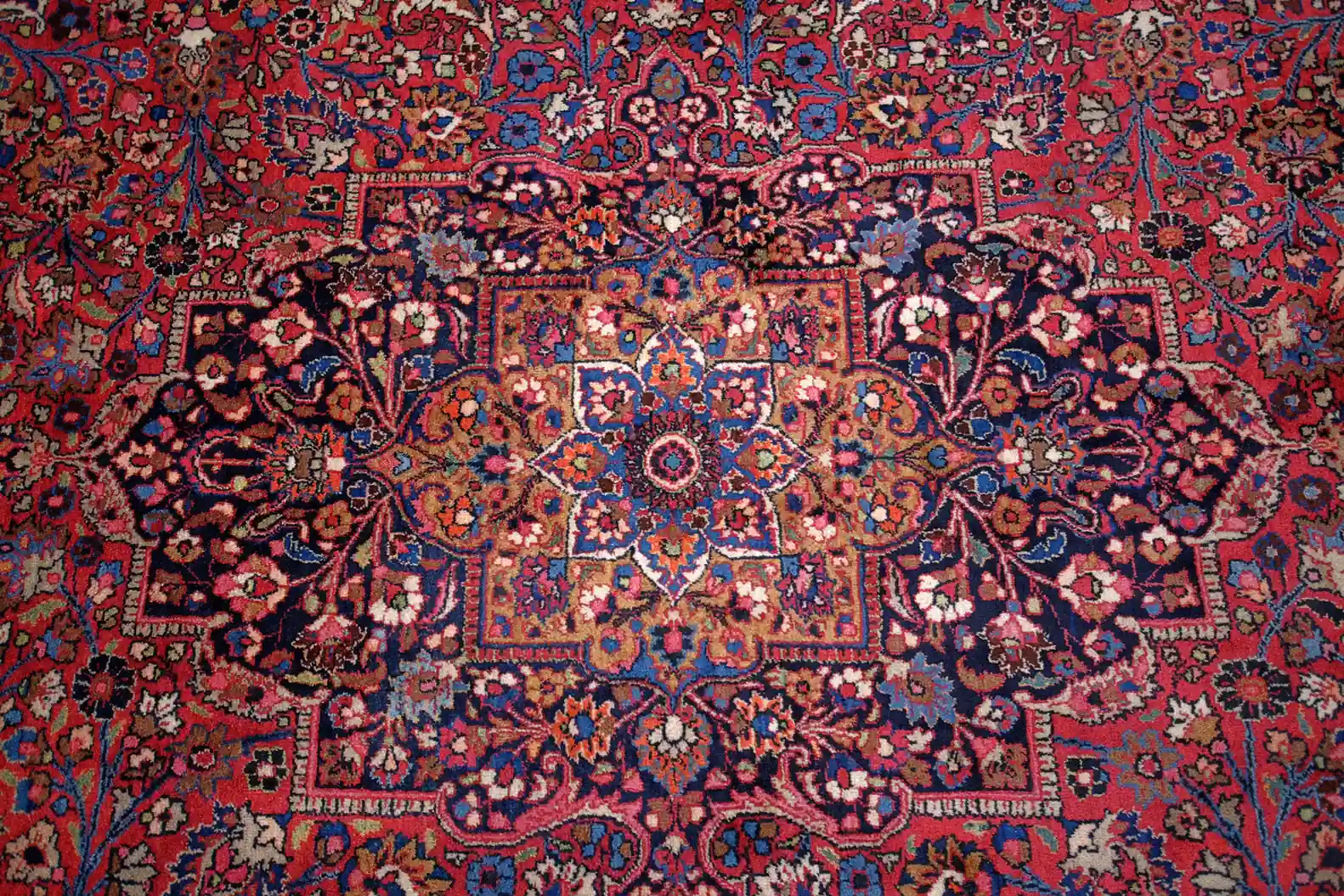 Perský koberec Mashad s certifikátem 420 x 304 cm