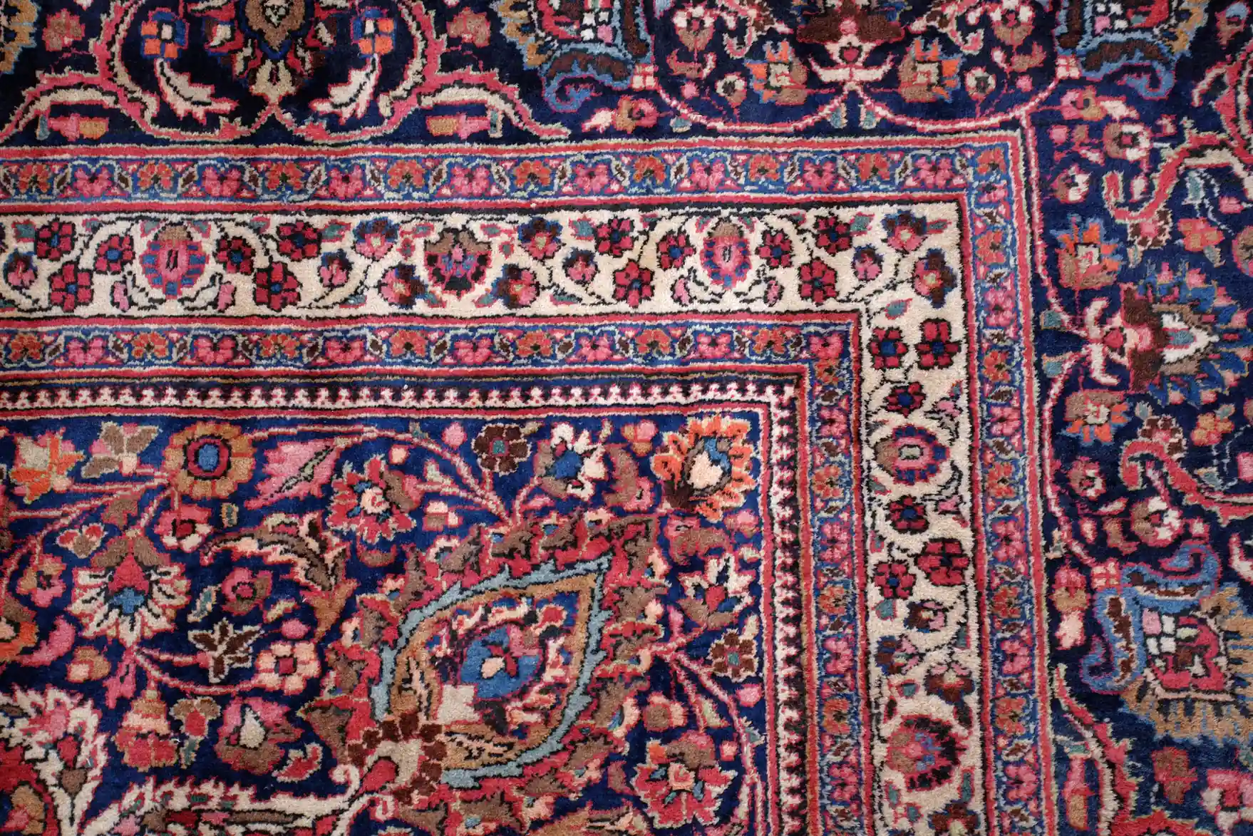 Perský koberec Mashad s certifikátem 420 x 304 cm