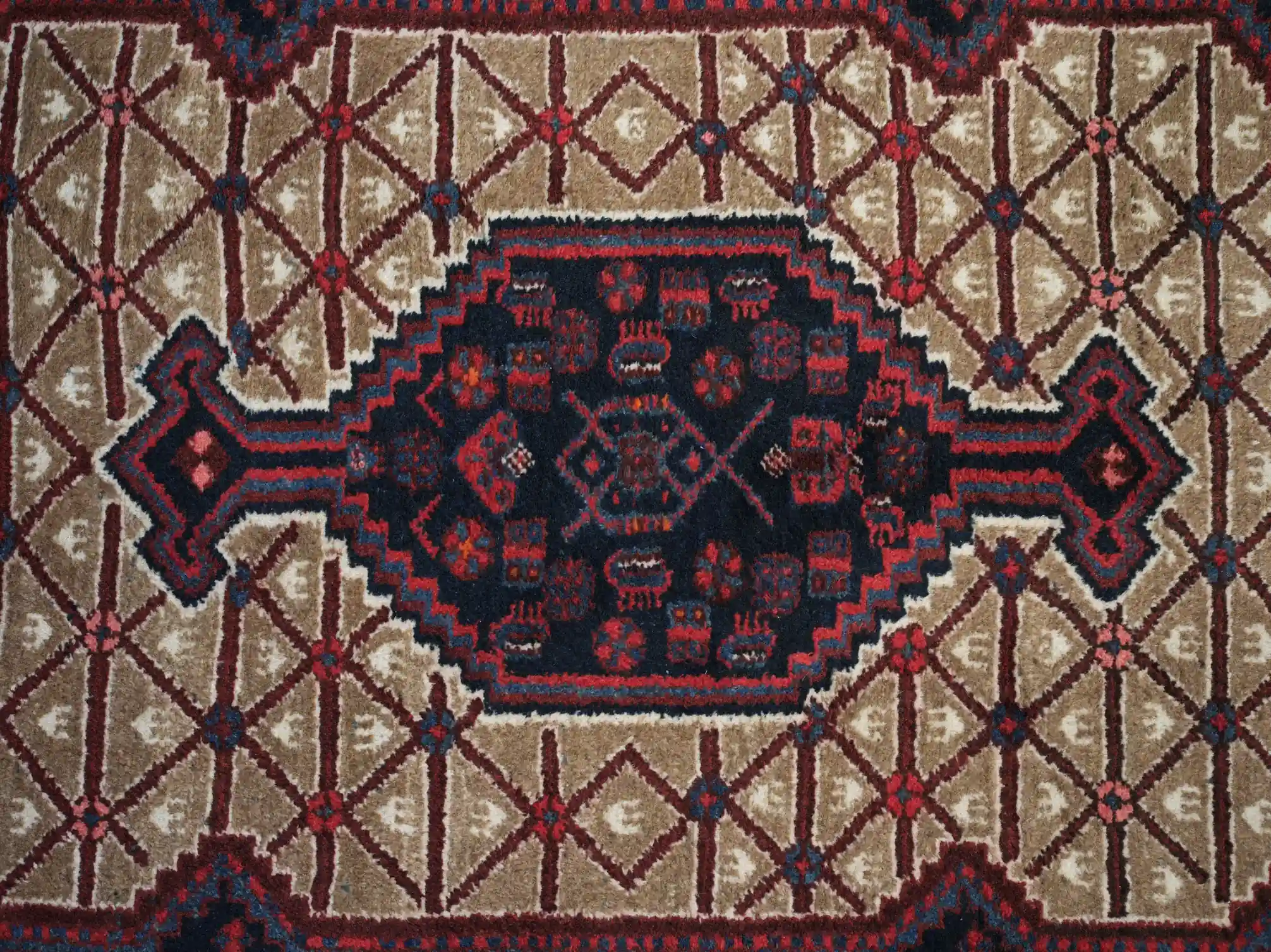 Perský koberec Hamadan 198 X 108 cm