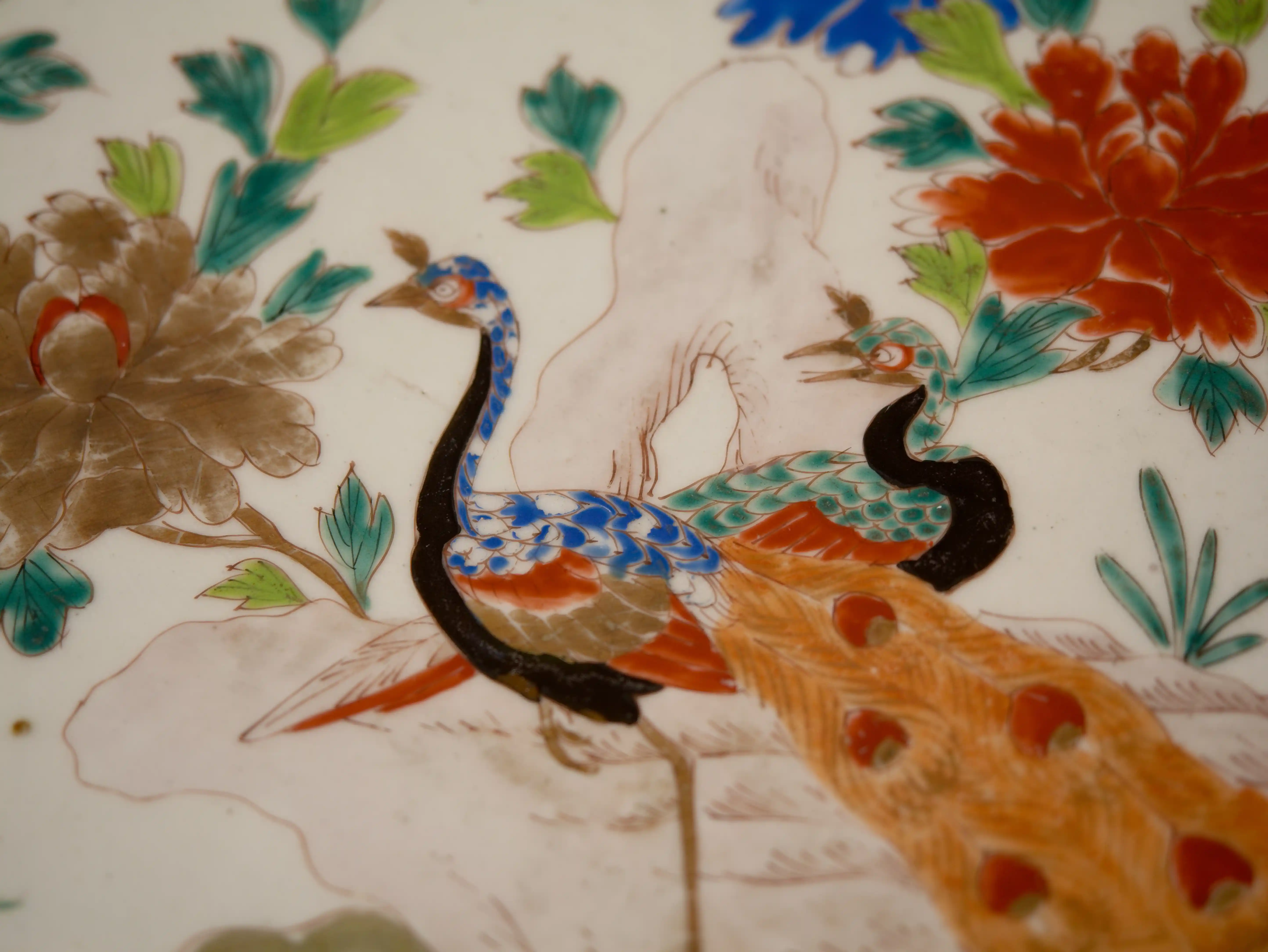 Japonská porcelánová mísa Hichōzan Shinpo sei, Arita / Imari, pozdní Edo až rané Meidži