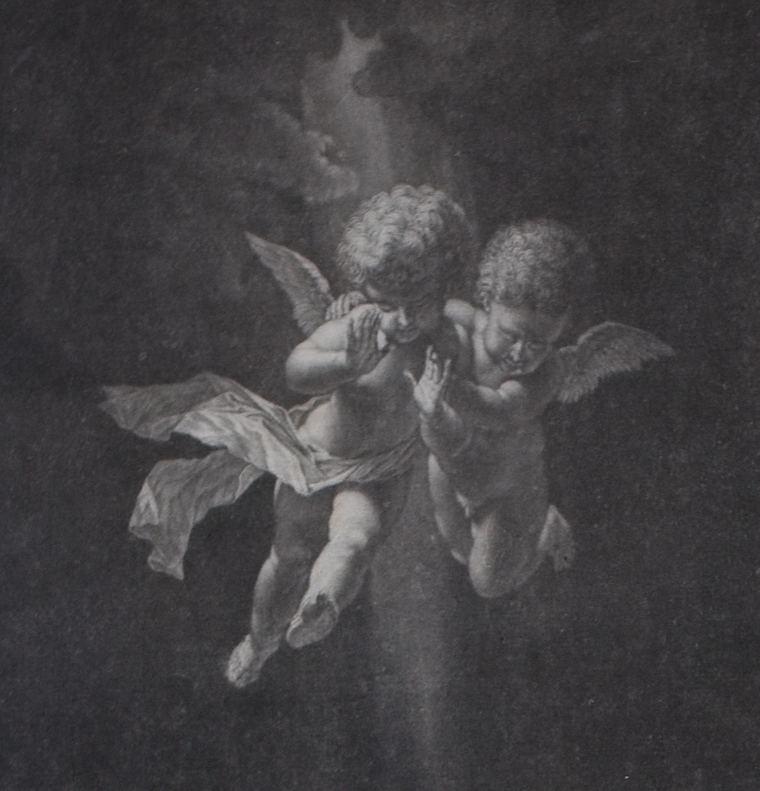 Johann Elias Haid podle Adriaena van der Werffa – Narození Krista, mezzotinta, kolem roku 1770
