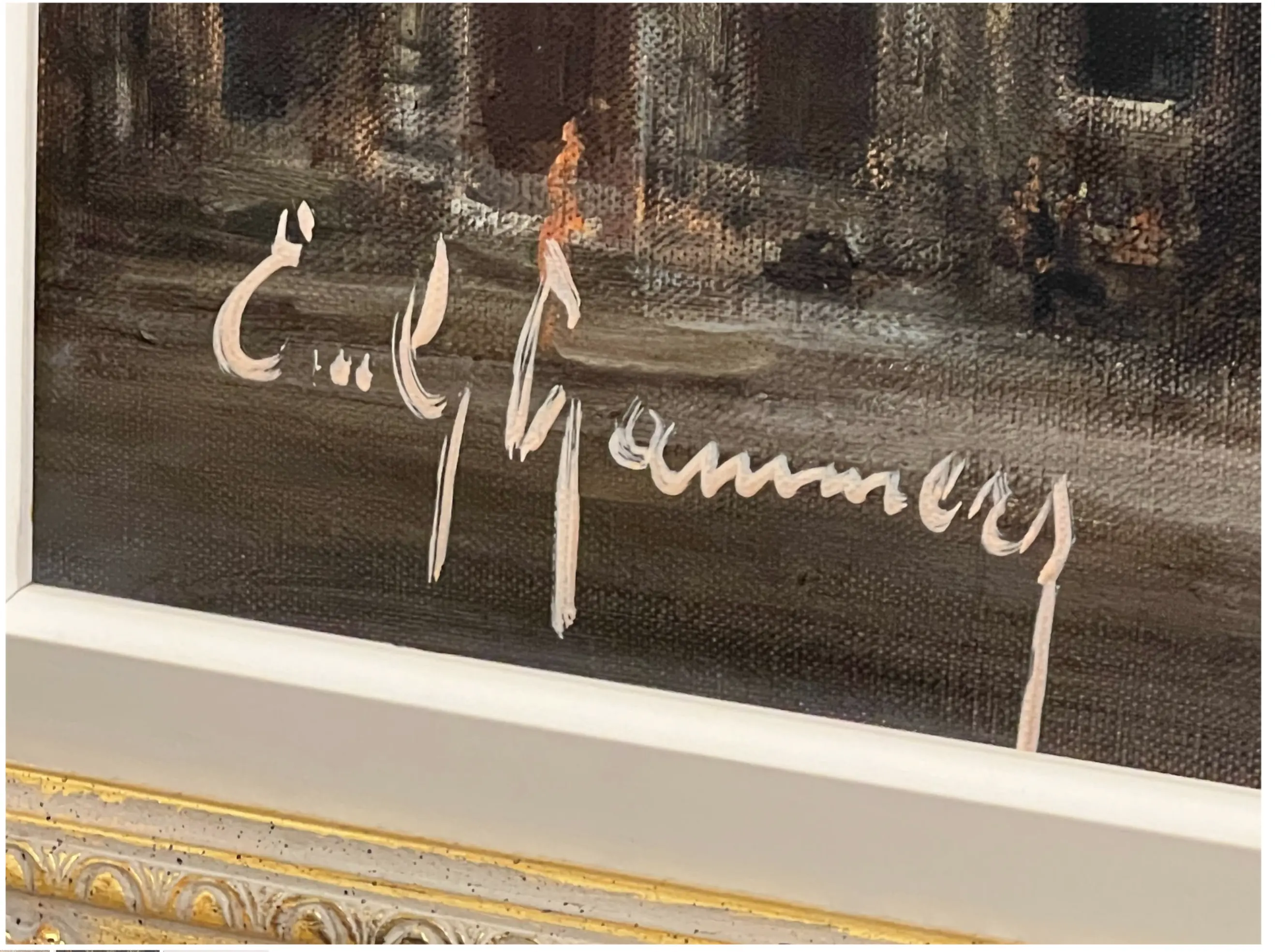 Emile Lammers Trh na Velkém Náměstí v Bruselu 120 X 80 cm