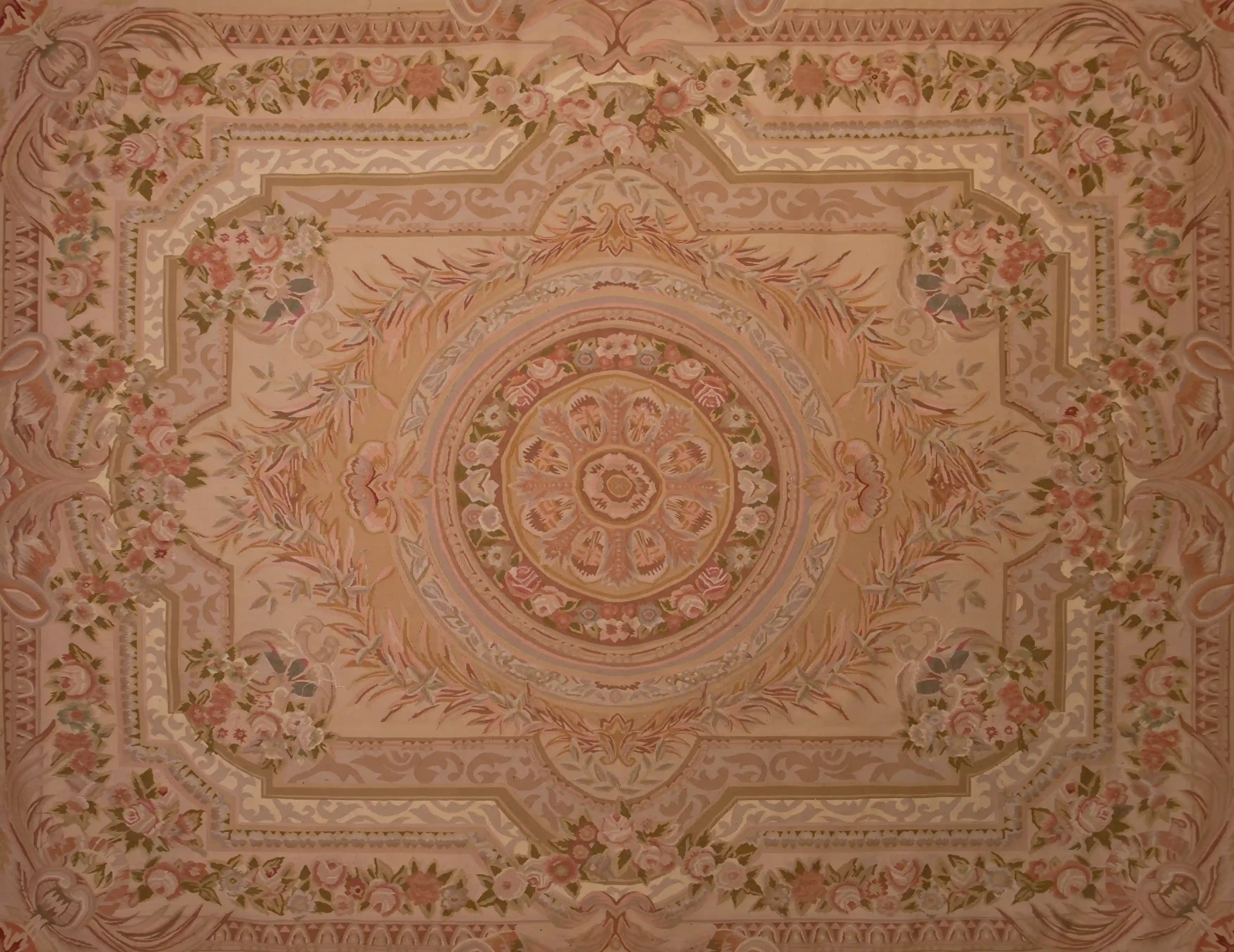 Velká tapiserie z Aubussonu 306 X 236 Savonnerie
