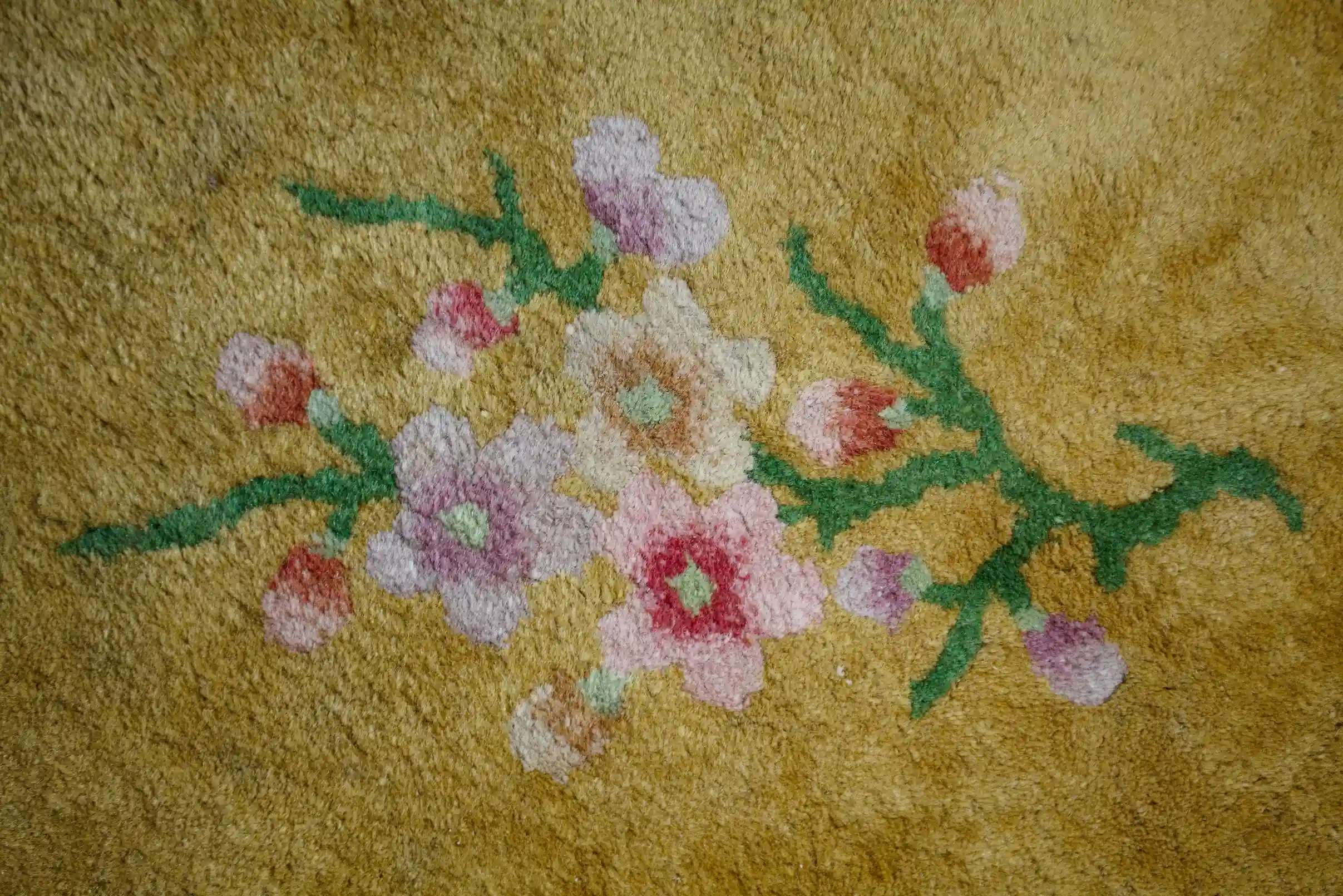 Čínský zlatý koberec štěstí 283 X 182 cm