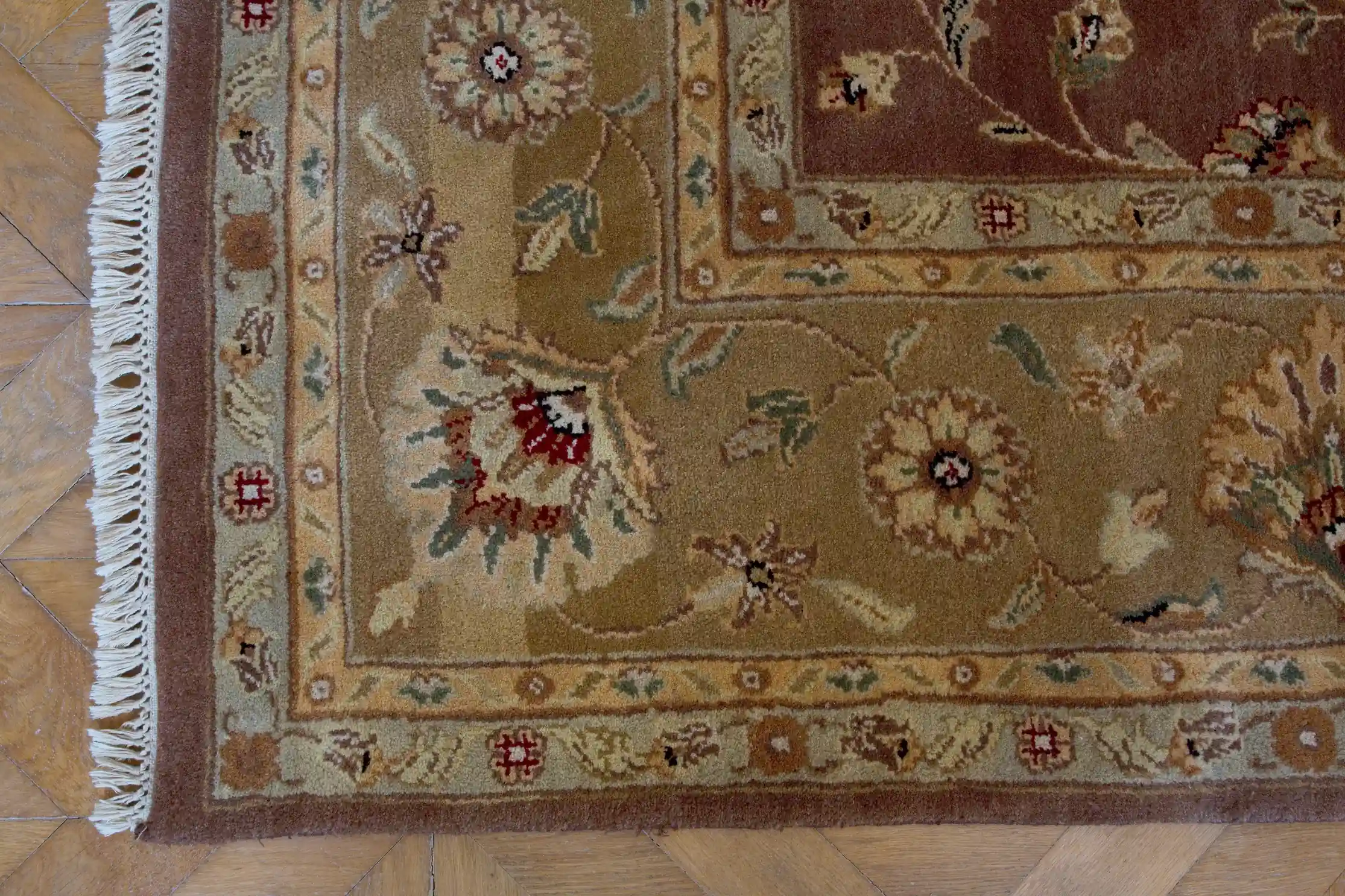 Ručně vázaný koberec Agra 374 × 272 cm