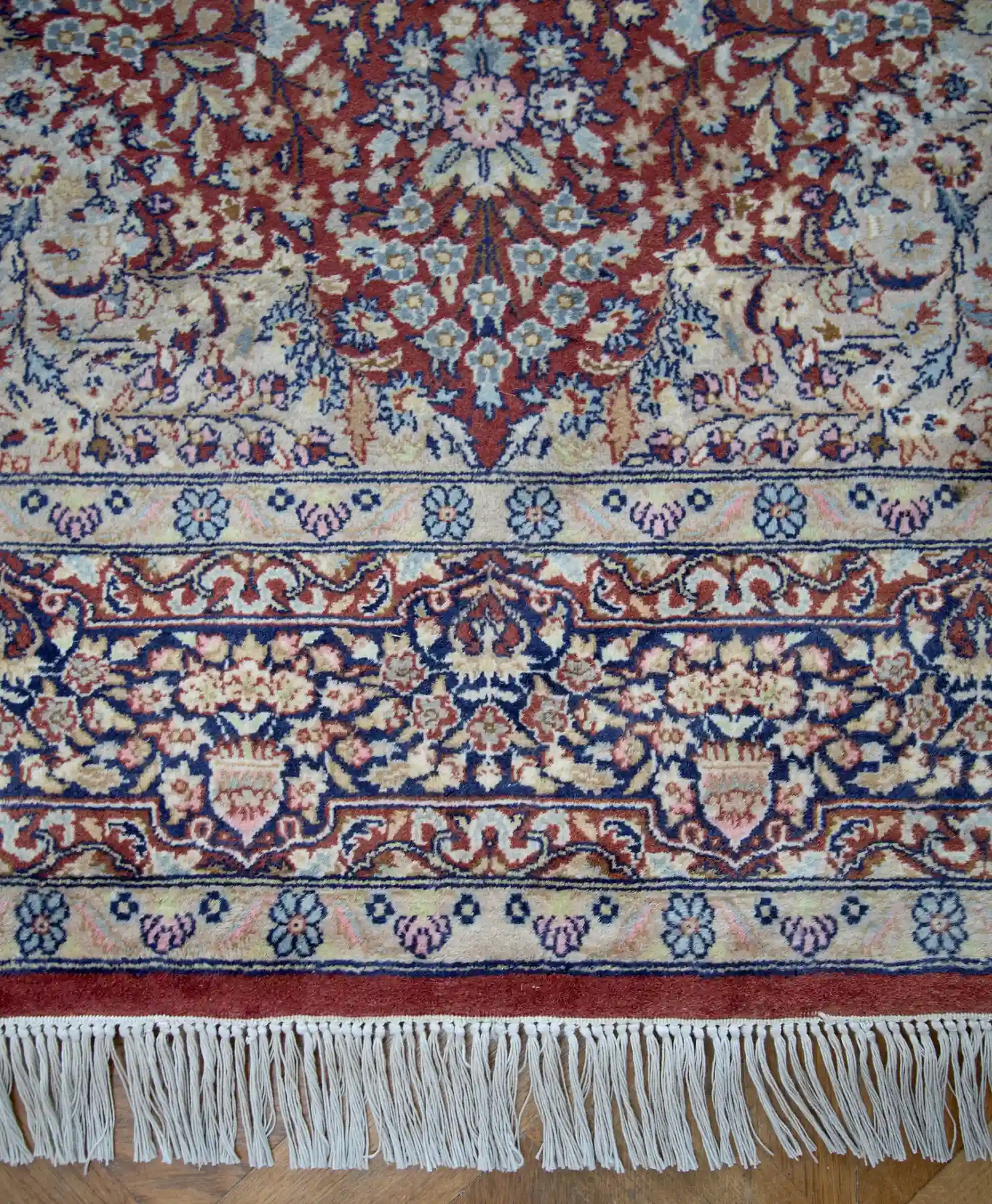 Ručně vázaný perský koberec Tabriz 258 × 153 cm