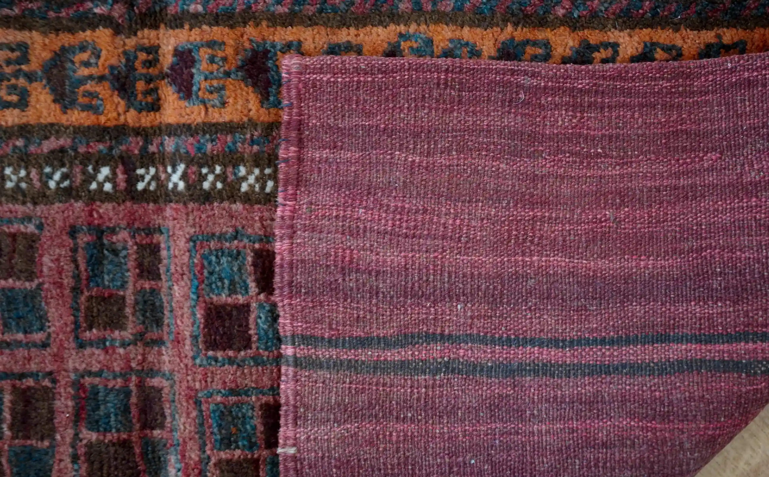 Afghánský čuval – ručně vázaná vaková textilie 115 X 58 cm