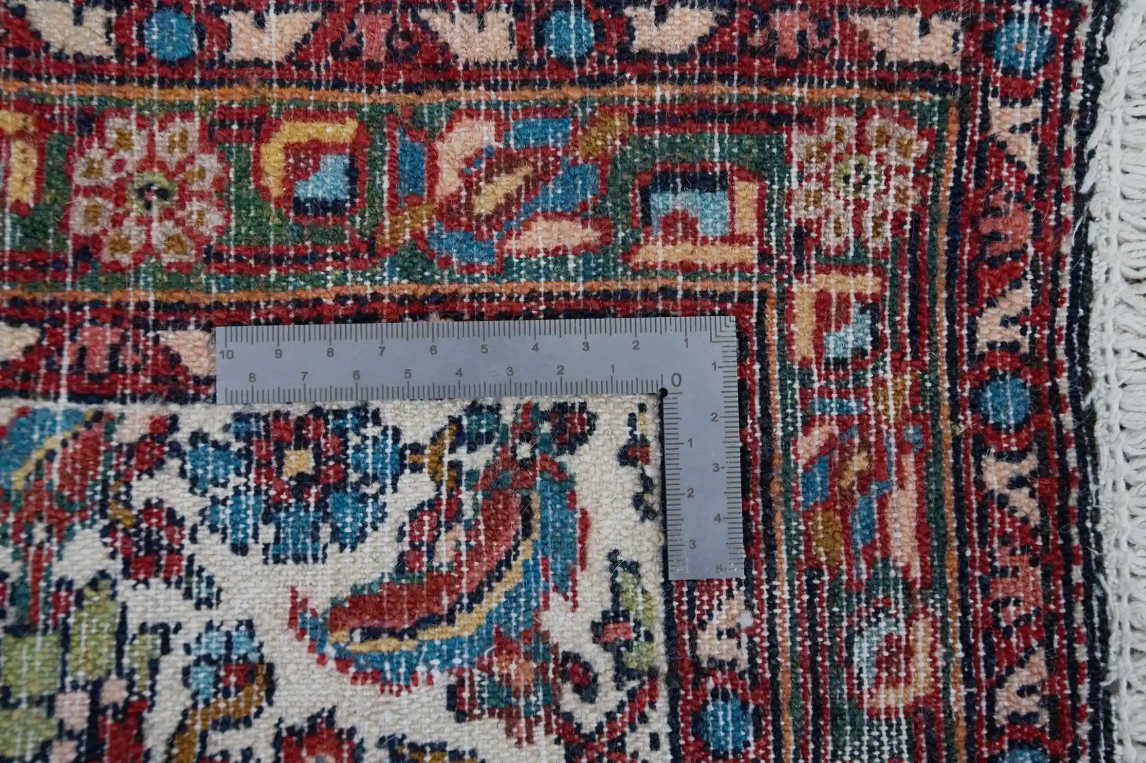 Perský běhoun Hamedán s květinovým dekorem 123 X 53 cm