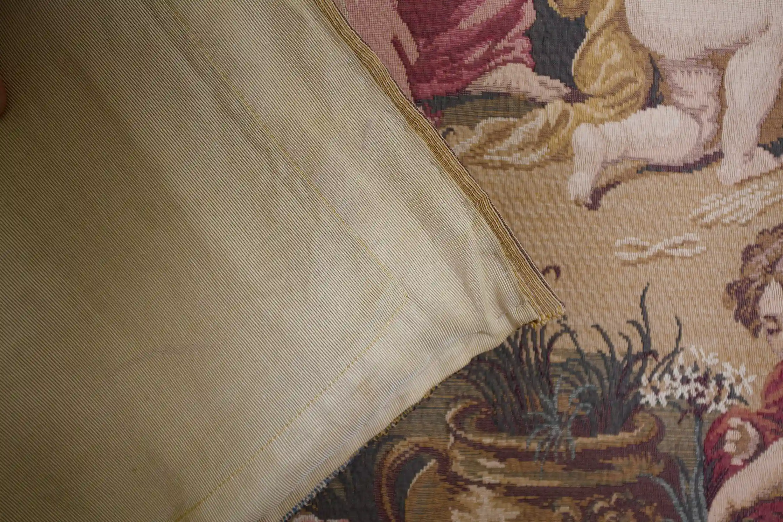 Barokní tapiserie / gobelín oslavující Demeter 140 X 200 cm