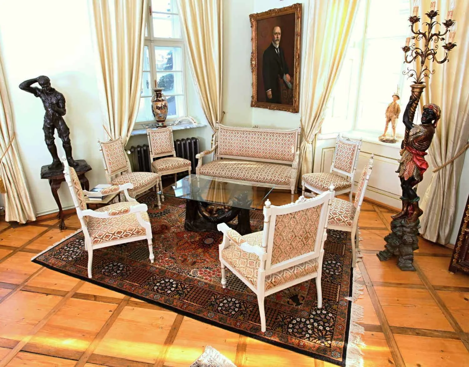 Sedací souprava Ludvík XVI, 8 míst