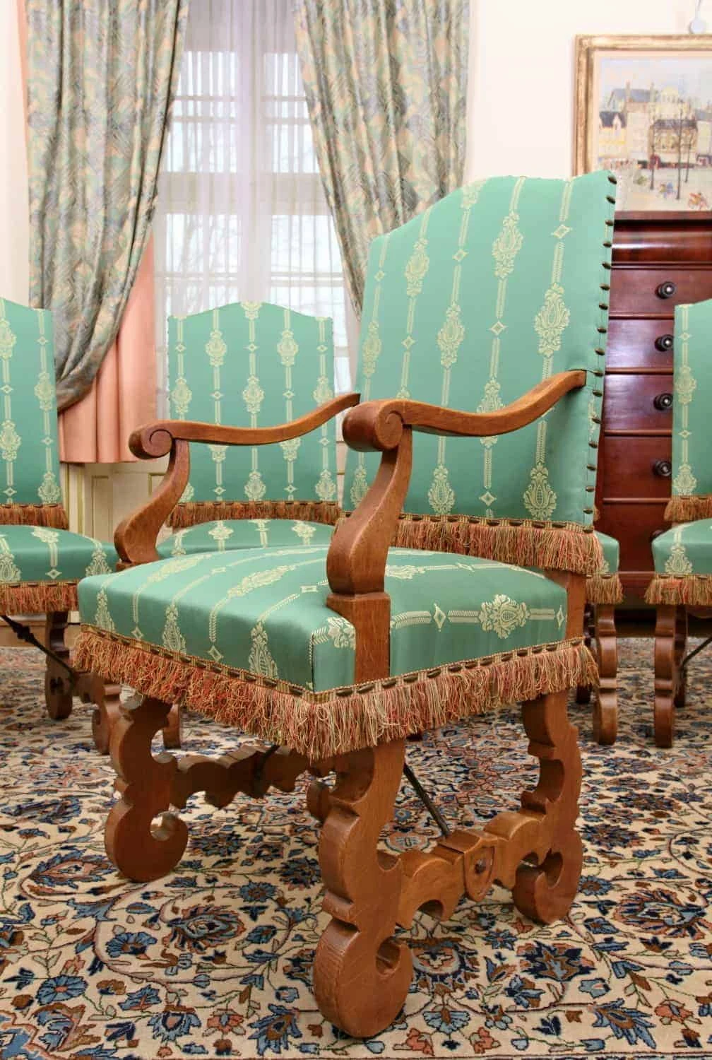 2 Křesla + 4 Židle. Po celkové renovaci