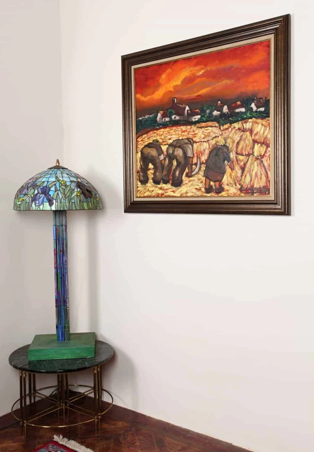 „Vlámská sklizeň“ Signováno. Olej