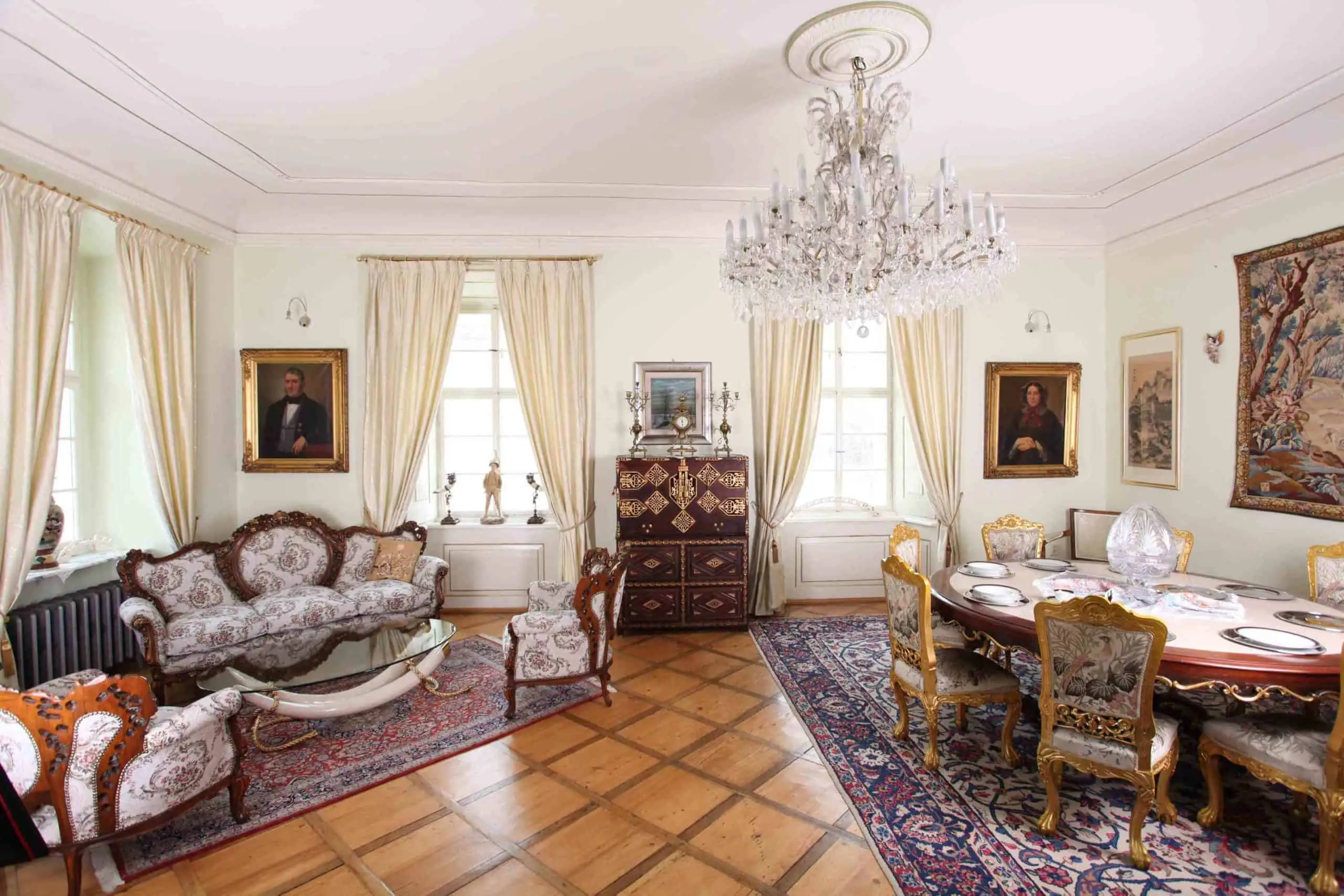 Portéty významných osobností z roku 1856