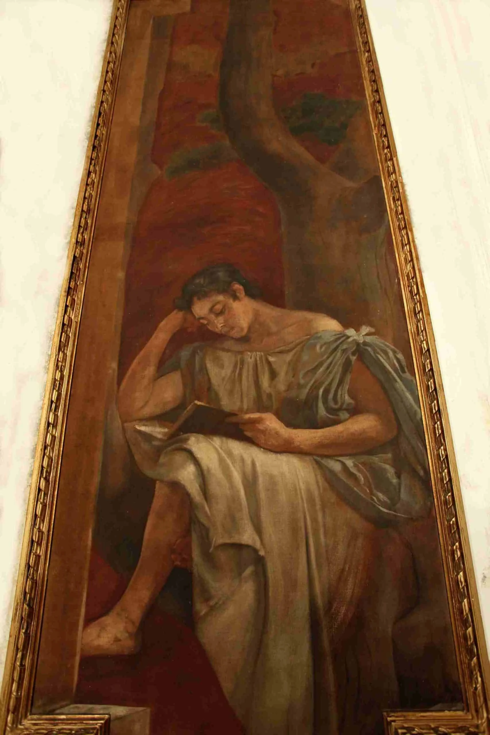 Čtveřice impozantních zámeckých obrazů 250x88cm