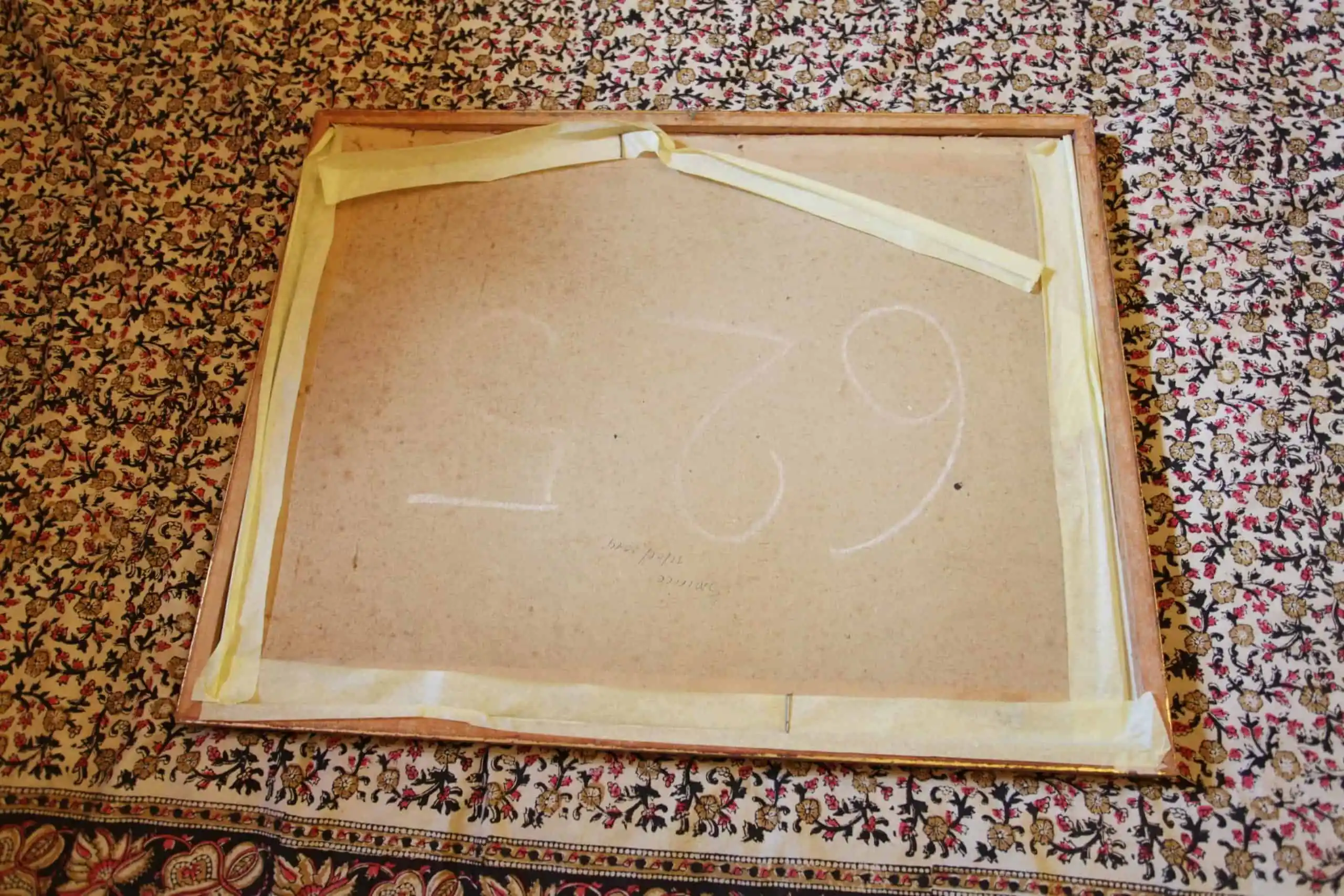 Kresba uhlem. Mexiko