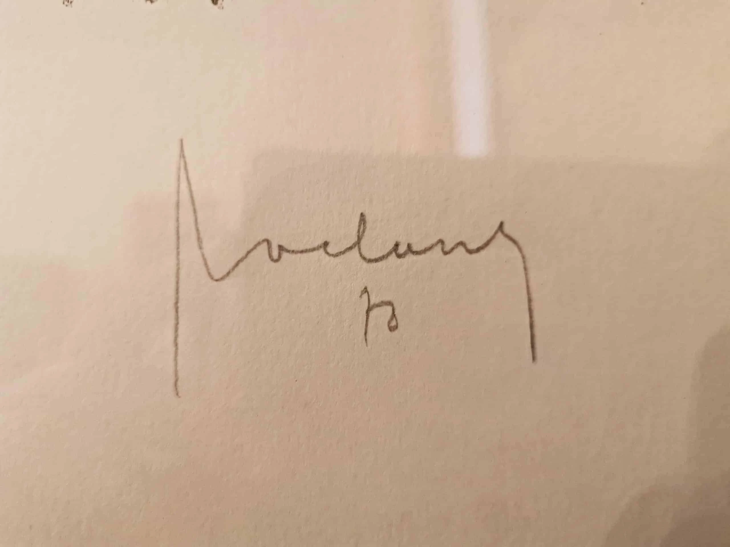 Kresba uhlem. Mexiko