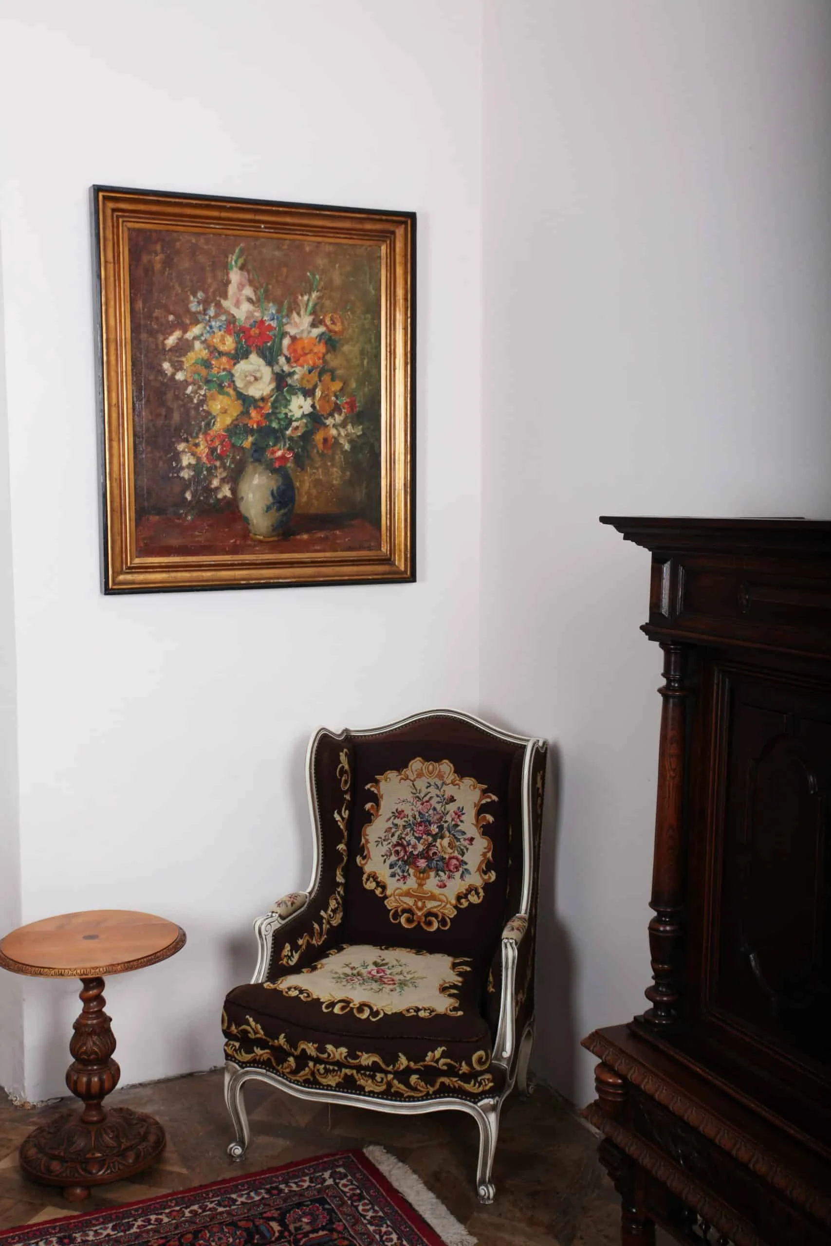 Alphonse Van Beurden Květinové zátiší 90 X 74 cm