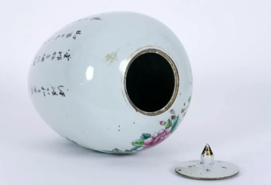 Čínská zásobnice na zázvor – výška 30,5 cm