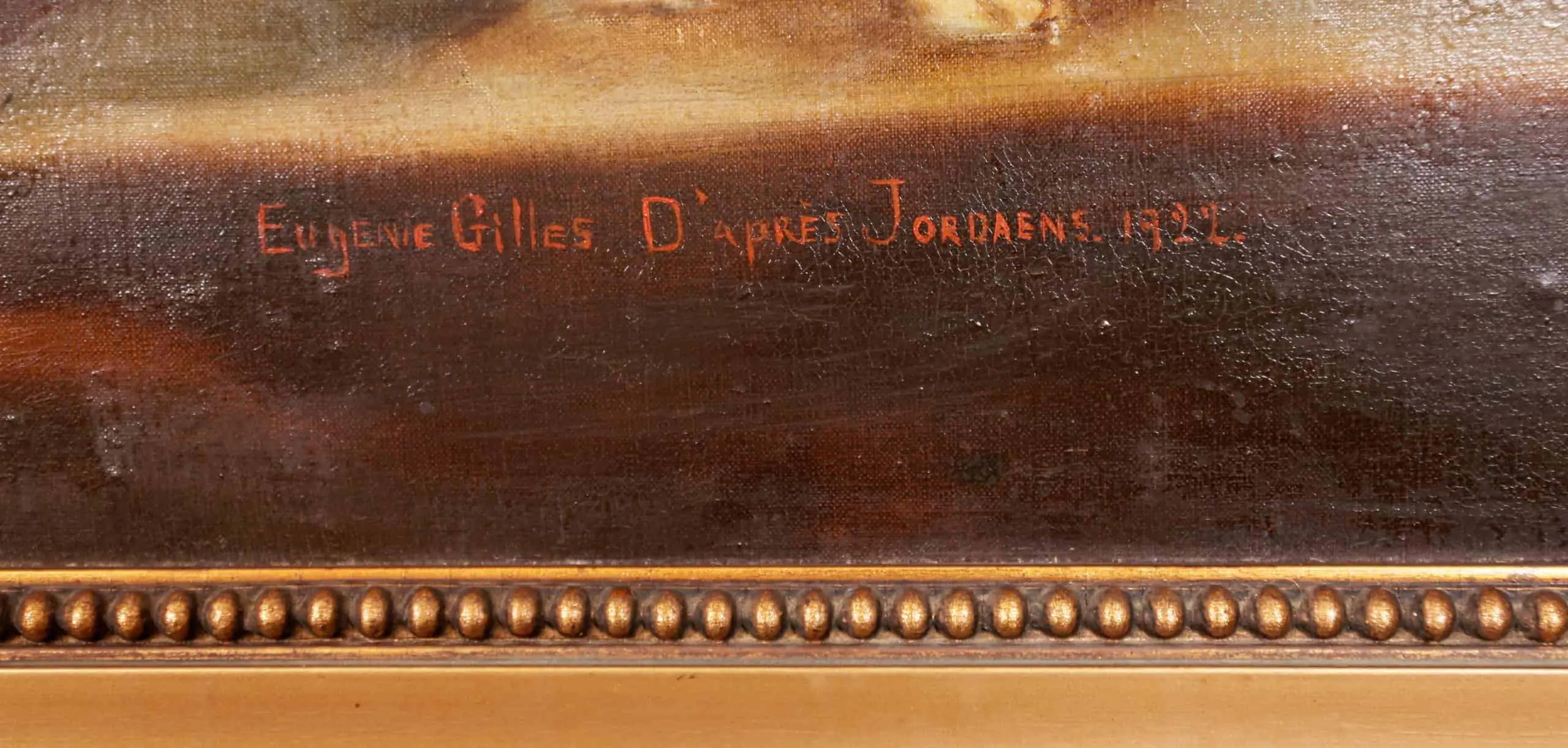 Starožitná kopie Jacob Jordaens 154 X 117 cm