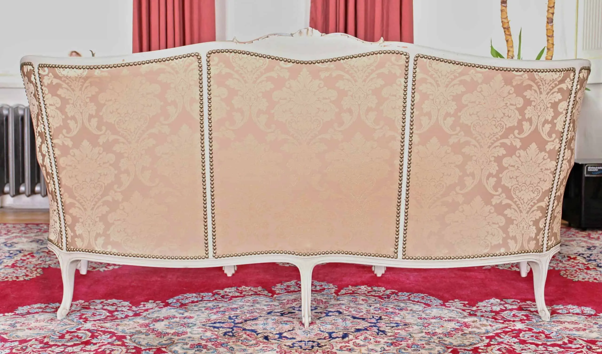 Sedací souprava Ludvík XV kompletně zrestaurovaná. 3+1+1