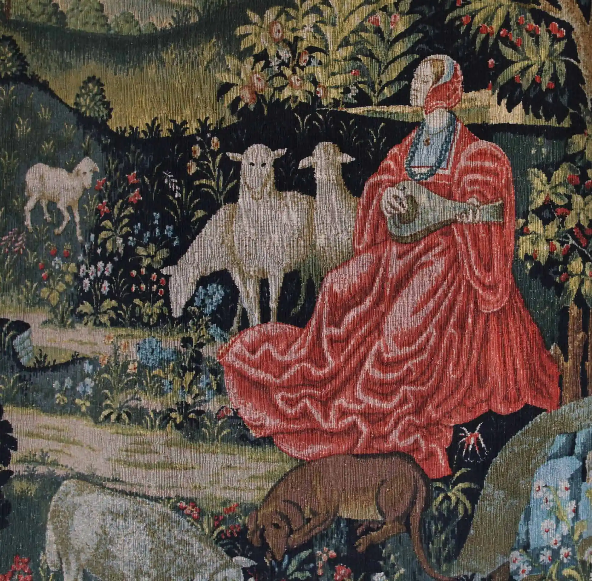 Tapiserie / Gobelín Koncert Champetre 180 X 215 cm Robert Four