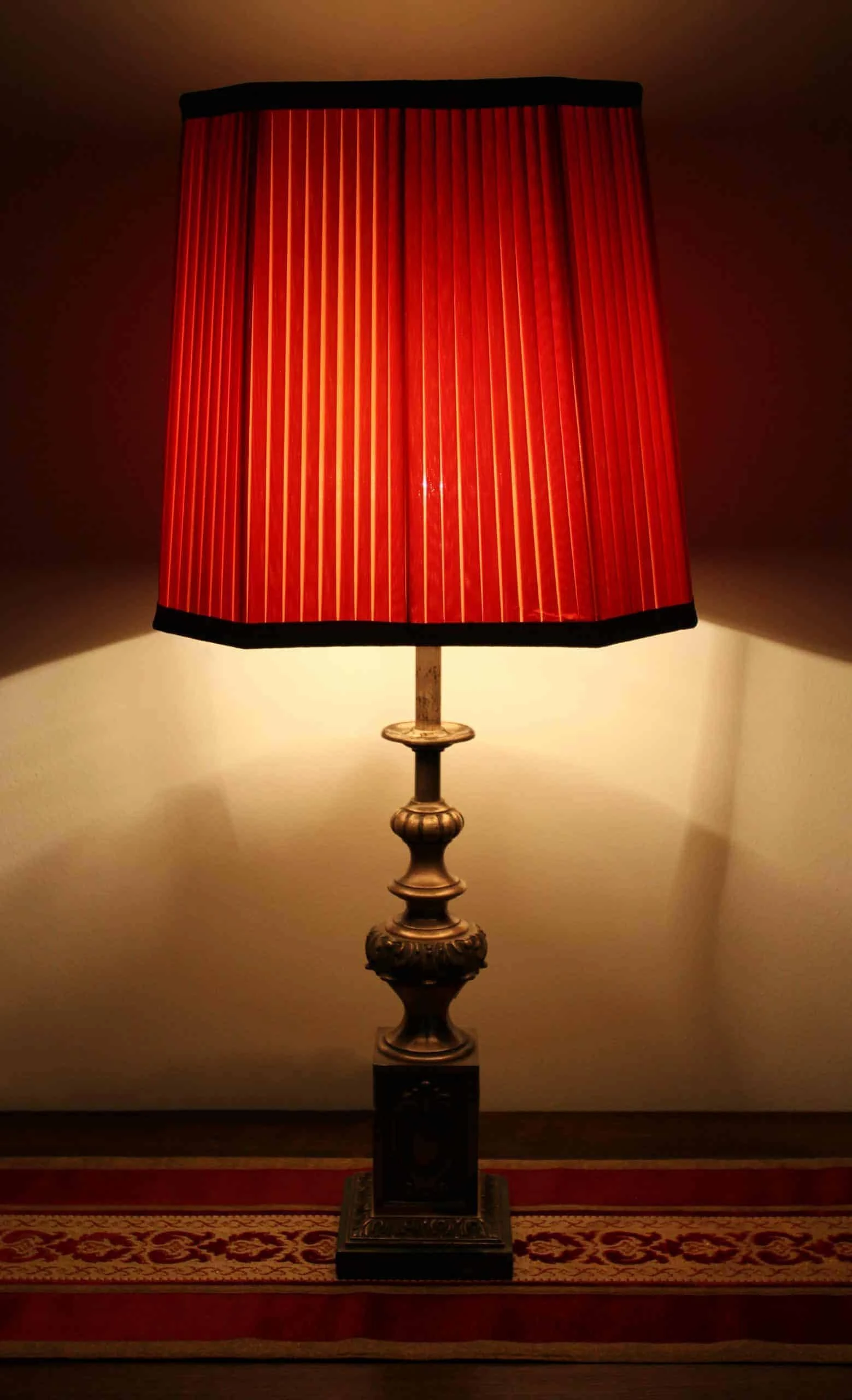 Starožitné párové lampy Výška 77 cm