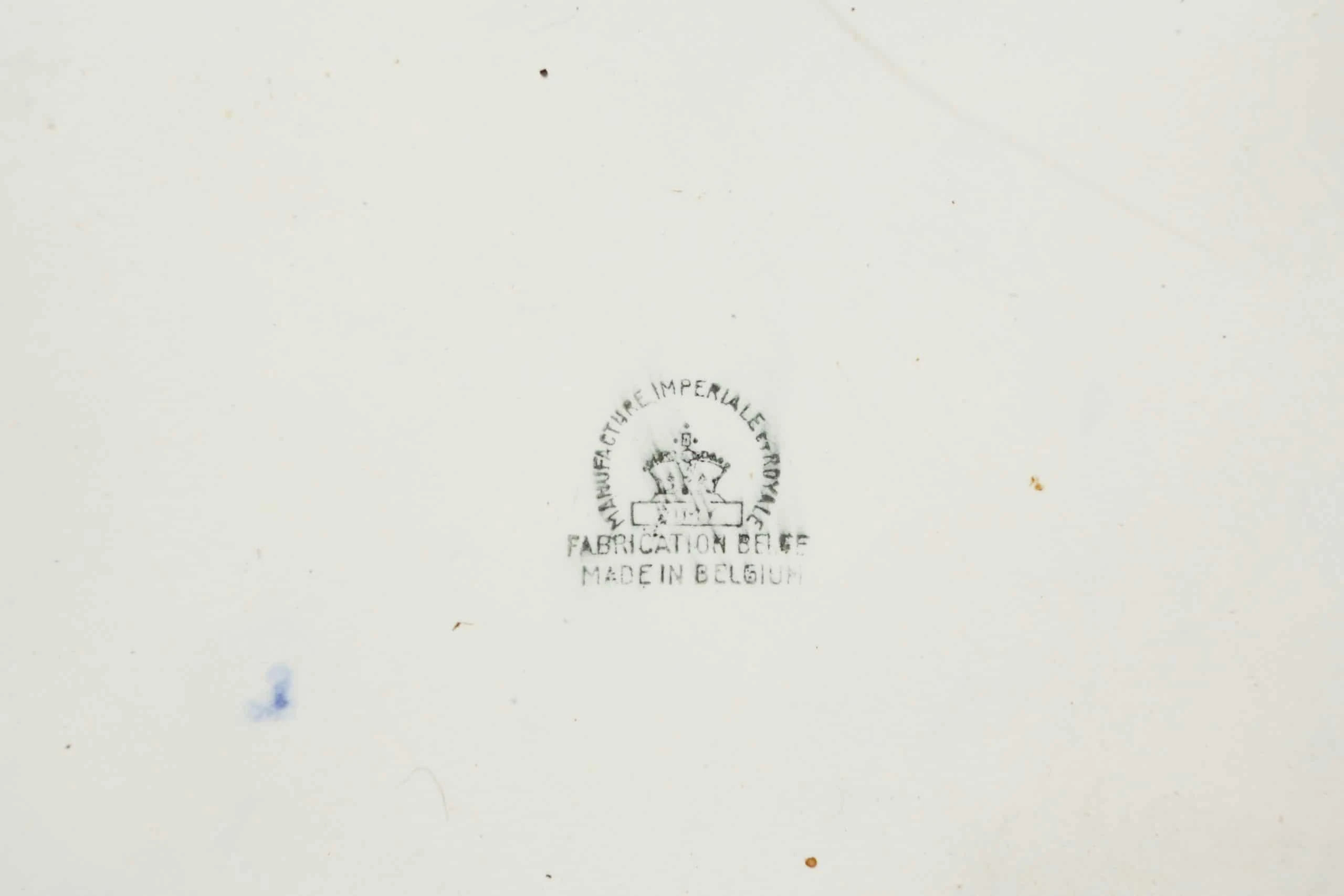 Porcelánový stojan na deštníky / váza. Malovaný