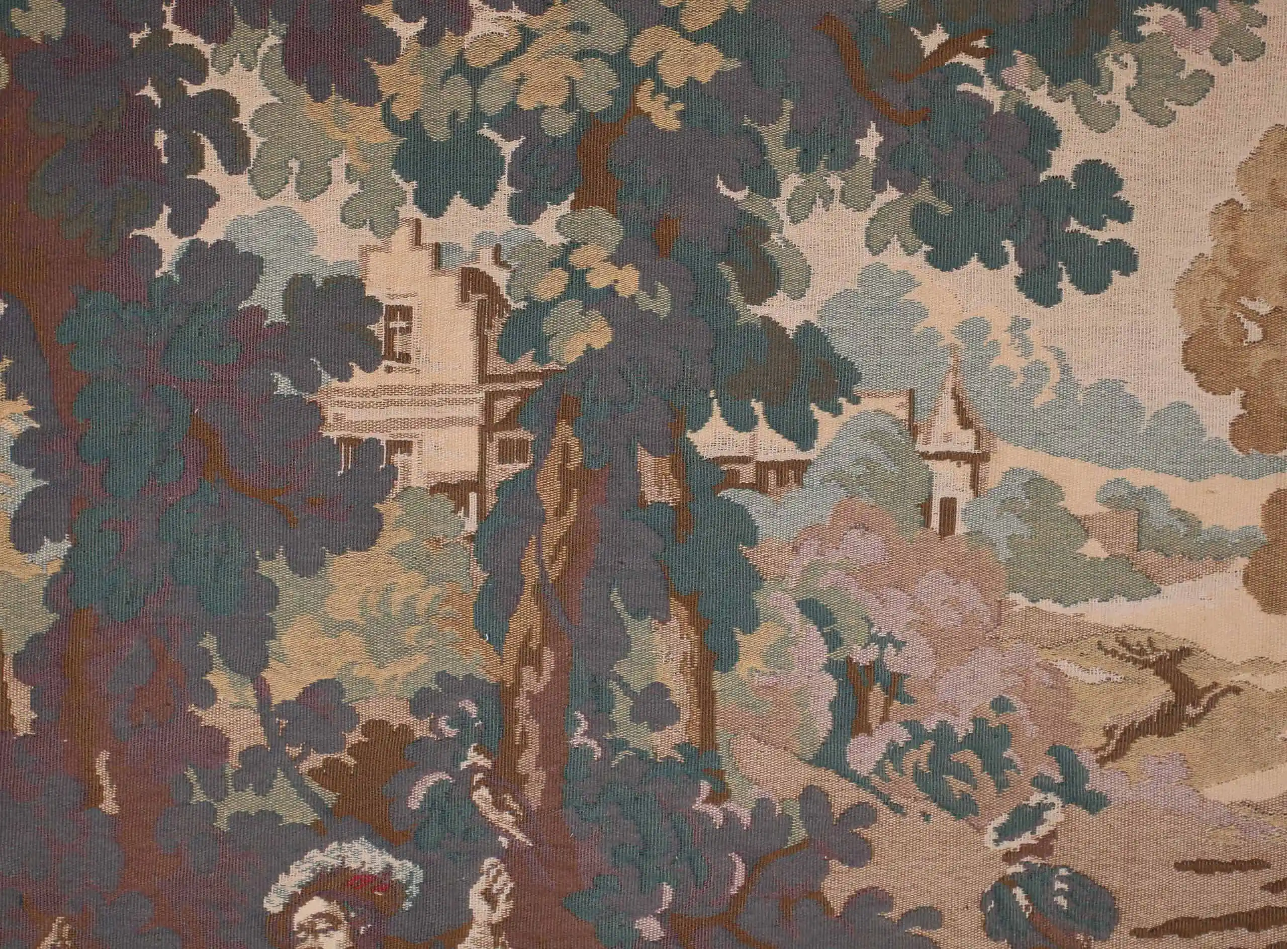 Lovecká tapiserie / gobelín Lov sokolníků 202 X 208 cm
