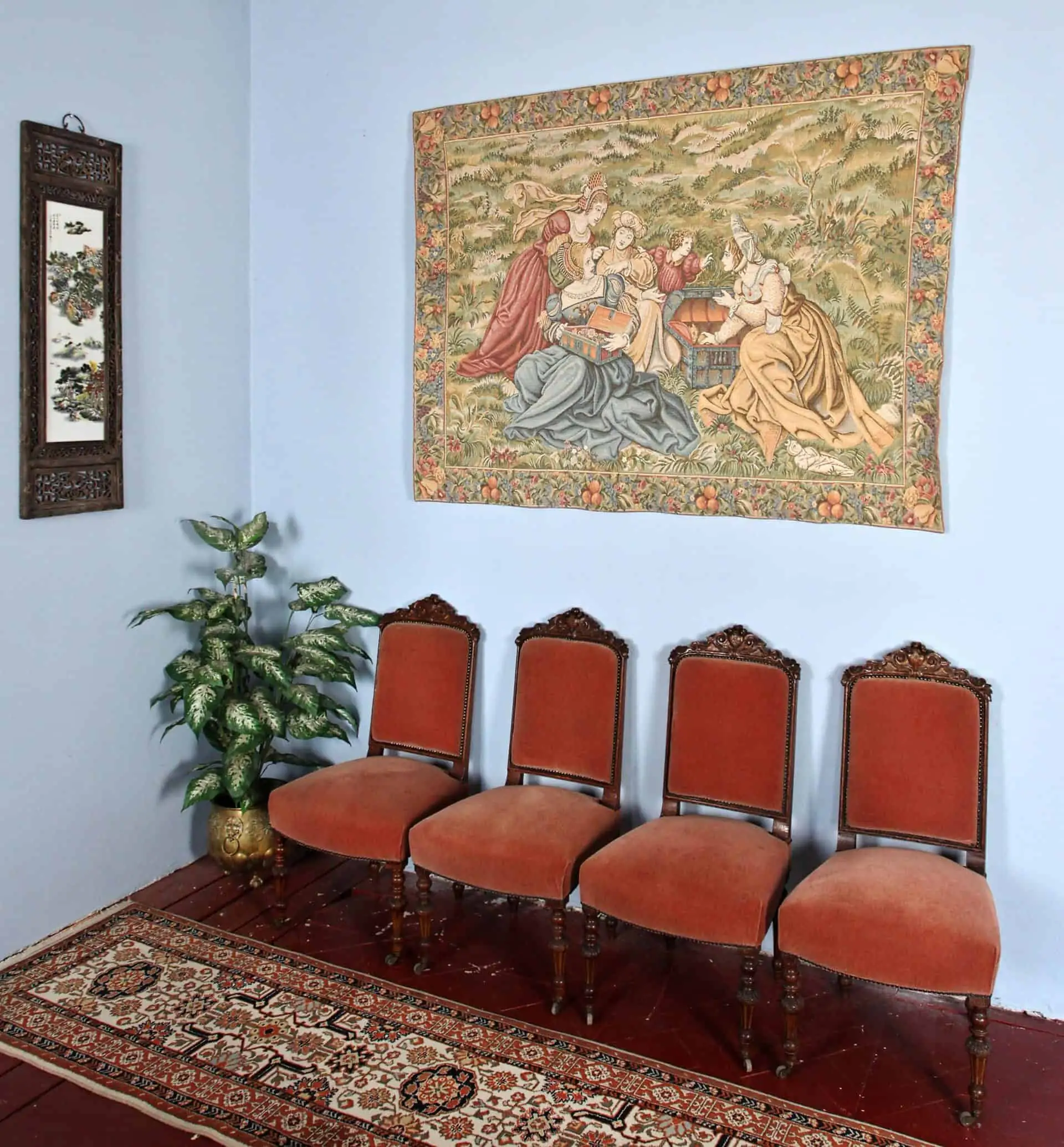 Gobelín / tapiserie s motivem bohatství 136 X 185 cm