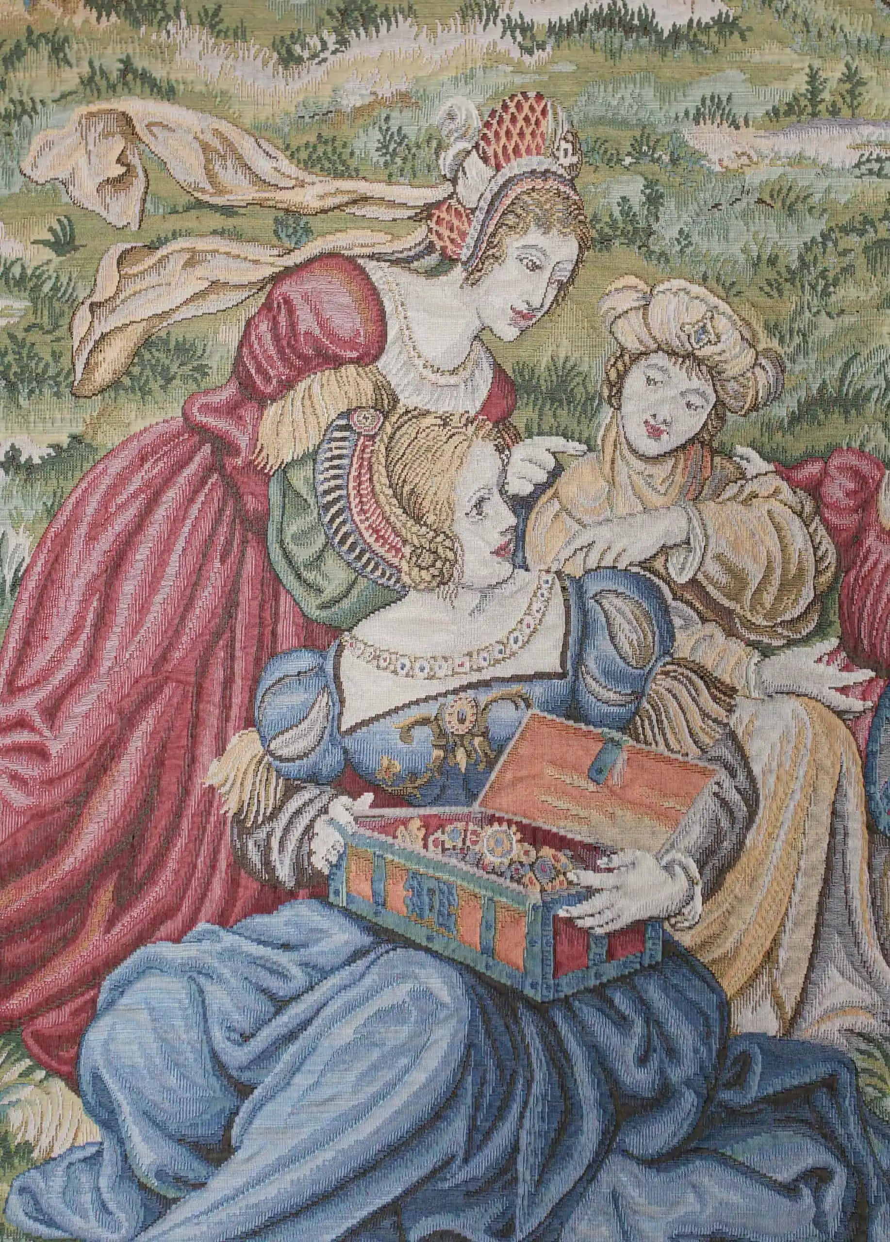 Gobelín / tapiserie s motivem bohatství 136 X 185 cm