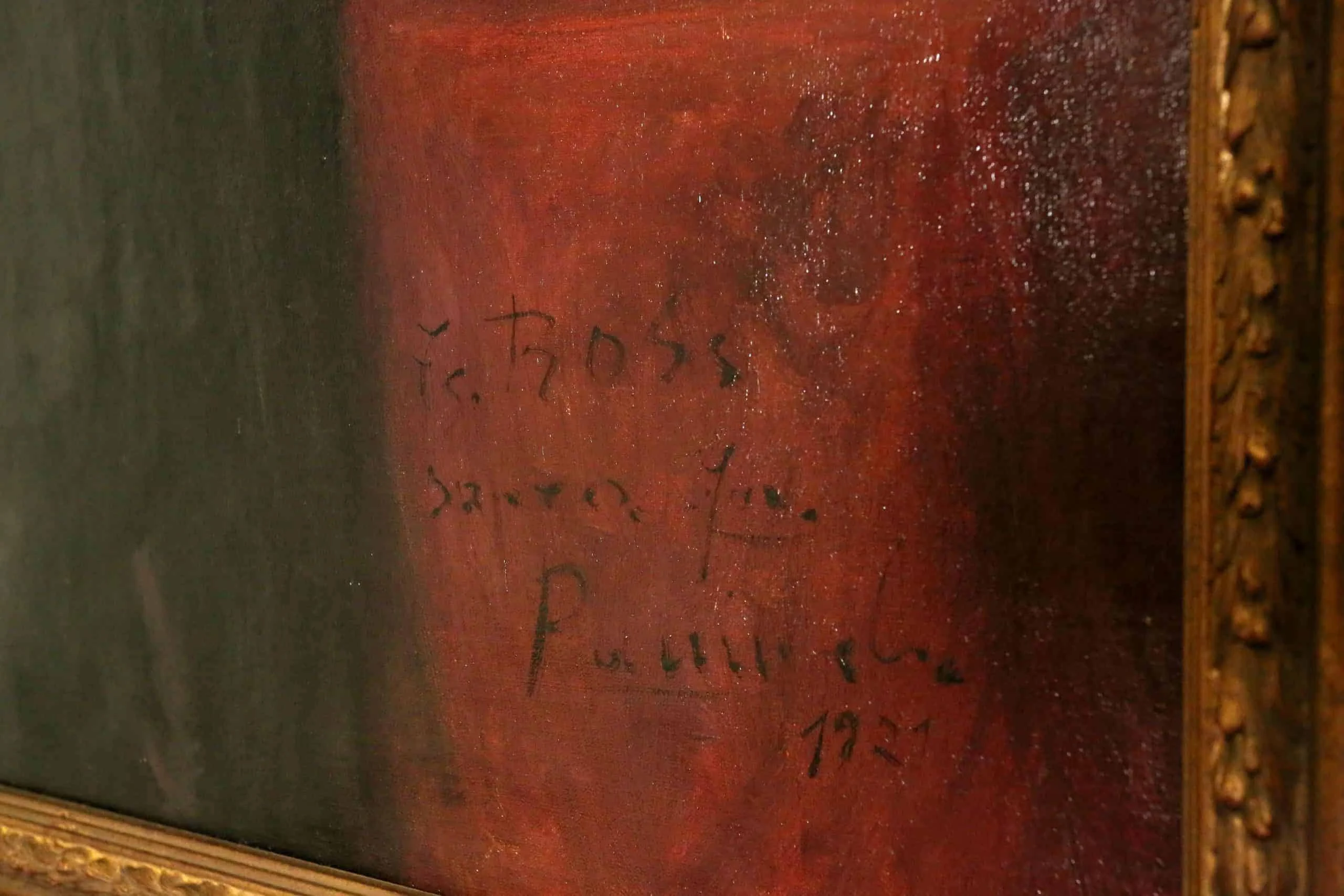 Velký portrét šlechtičny 158 X 120 cm
