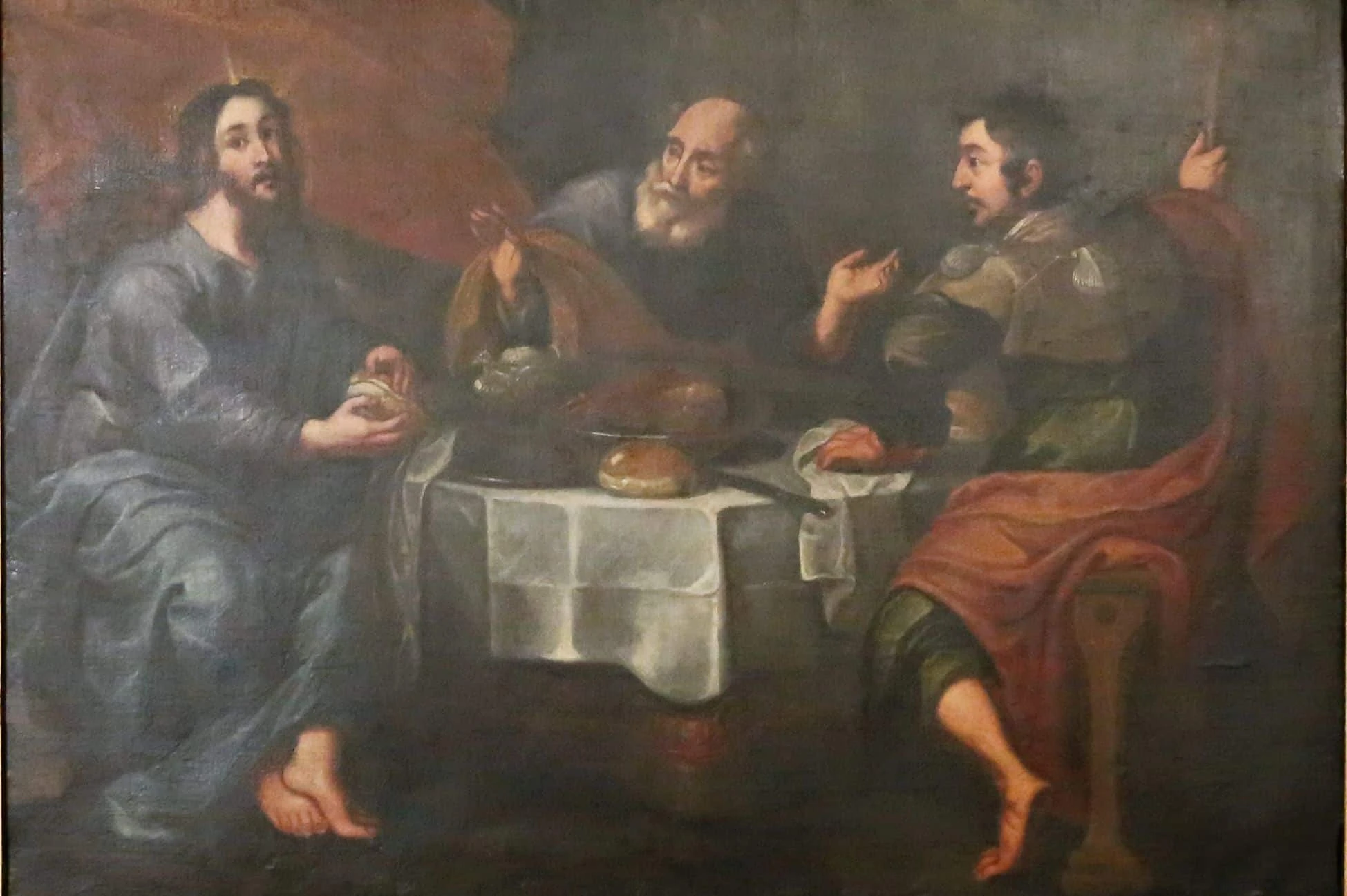 Ježíš a Emauzští učedníci