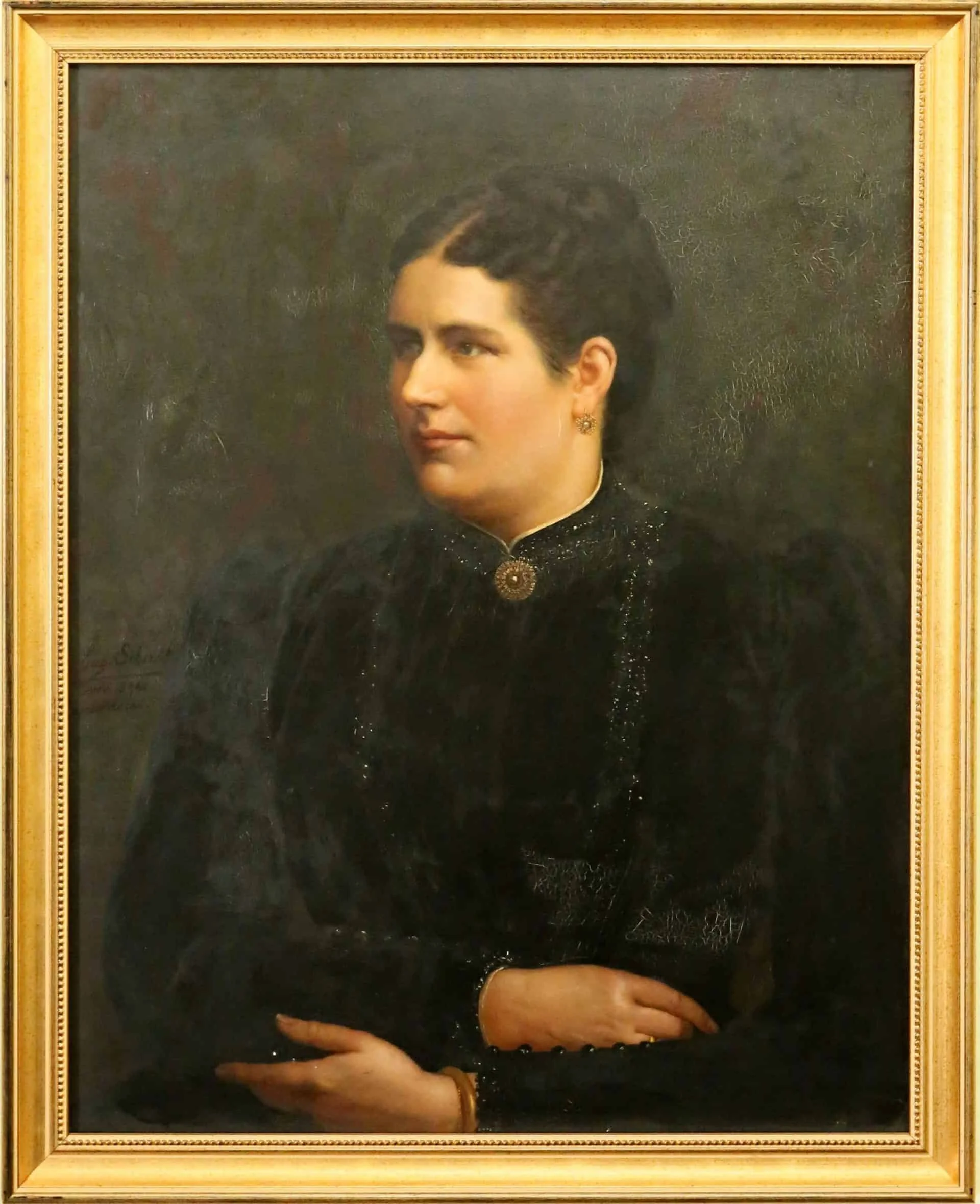 Luxusní párové potréty z 19. století