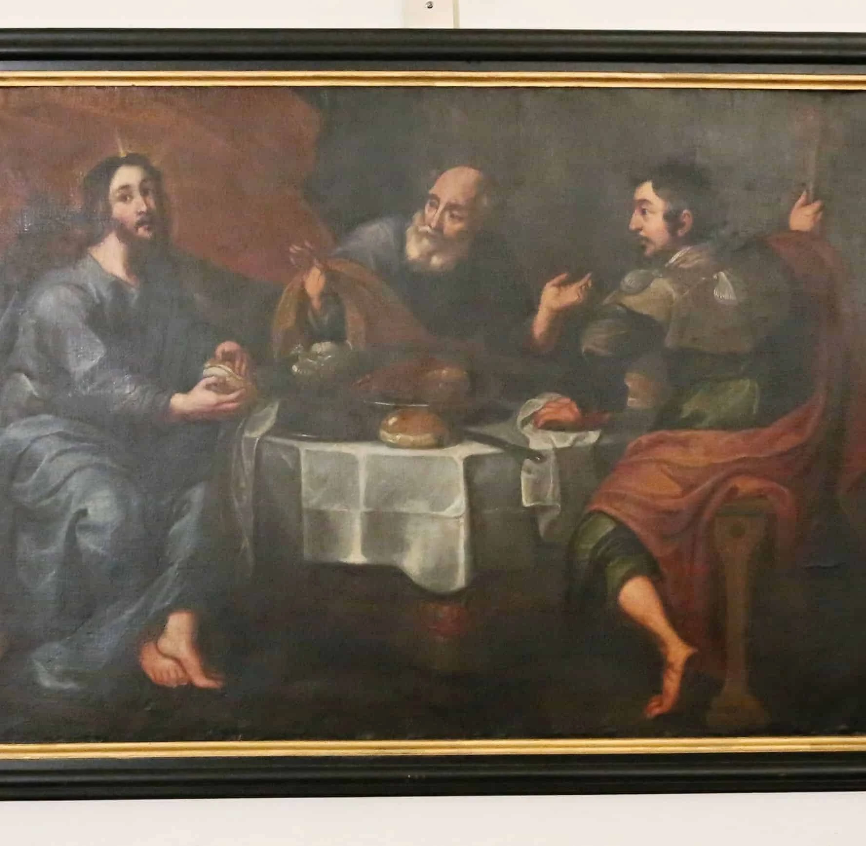 Ježíš a Emauzští učedníci