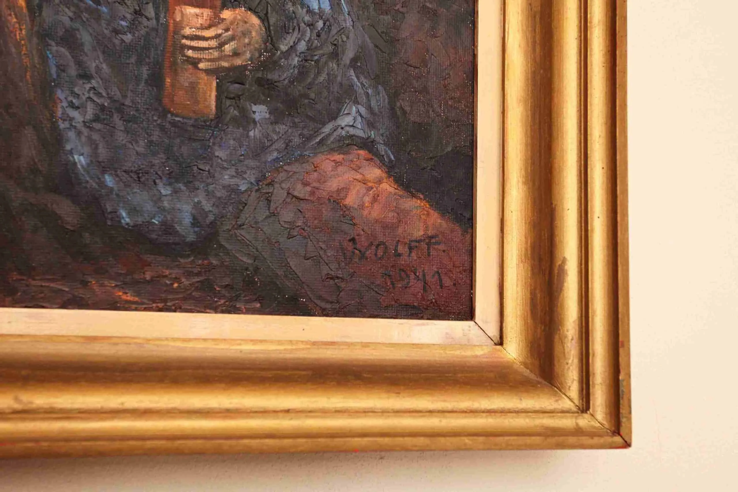 Opilý pár. Naivita. Wolff. 1941