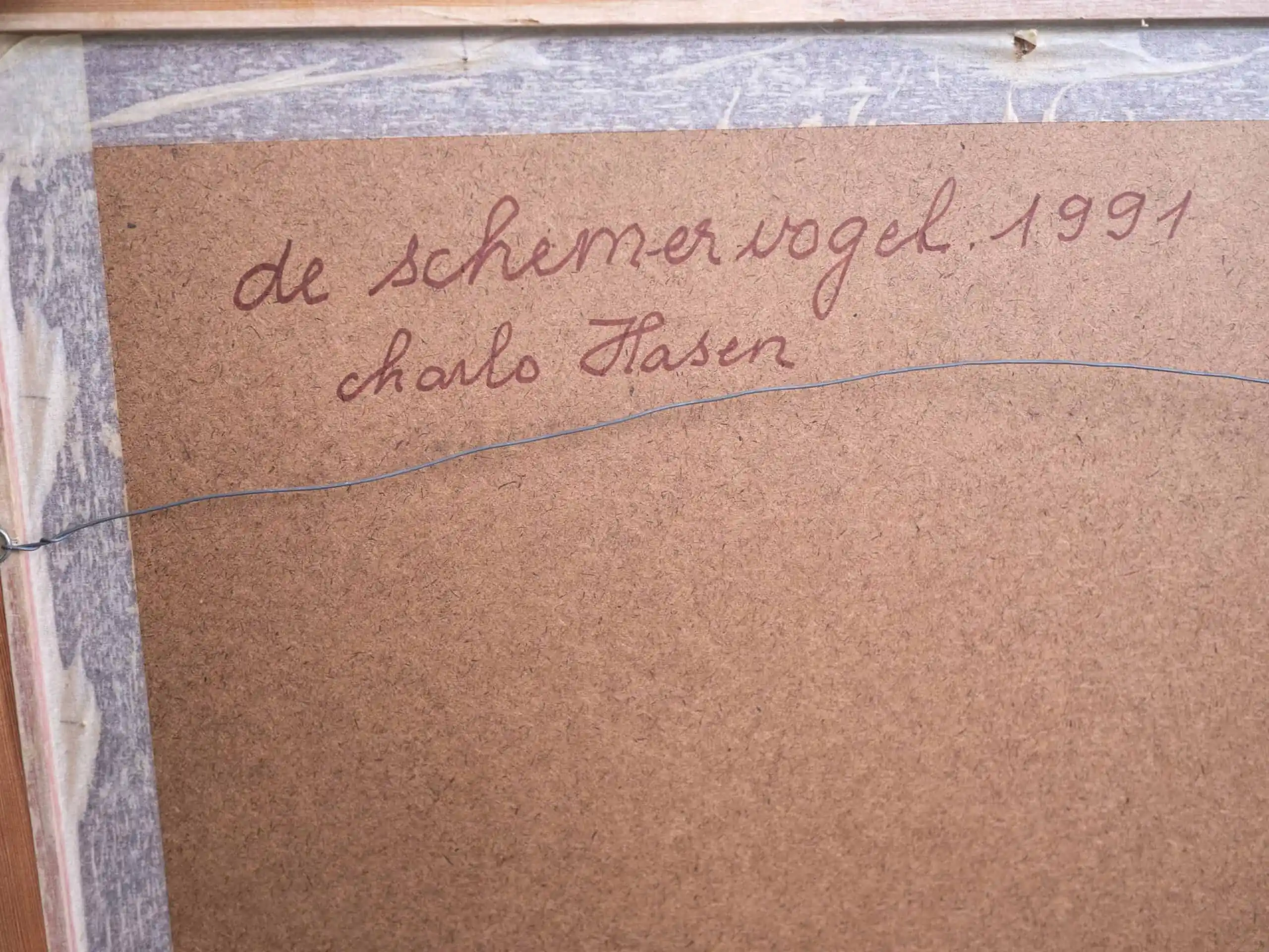 Charlo Hasen „Pták za soumraku”
