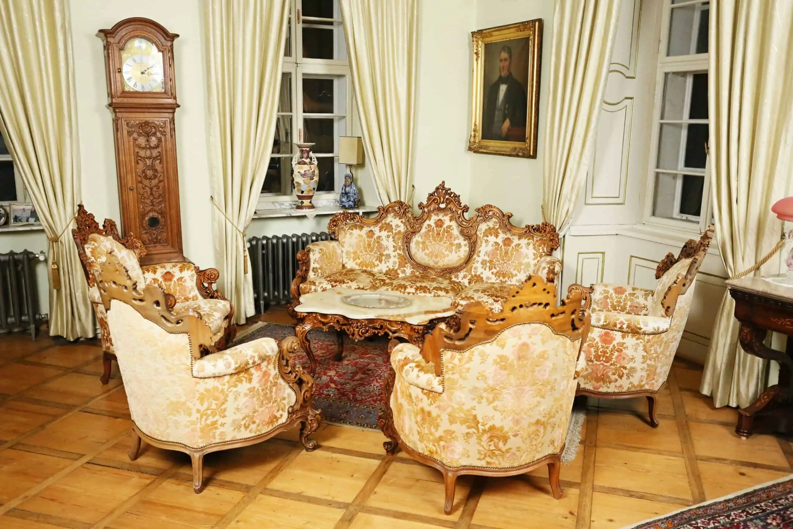 Sedací souprava Ludvík XV