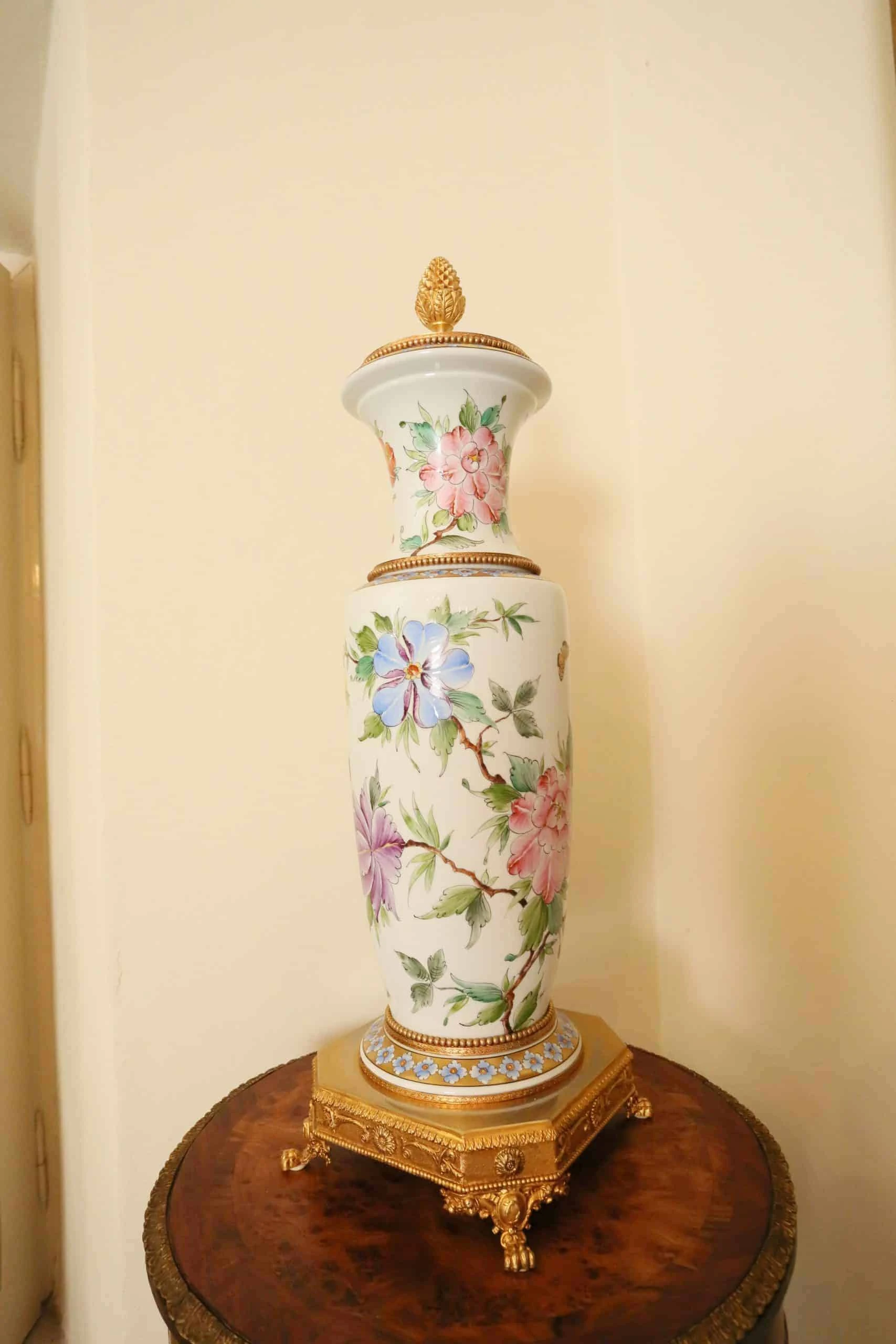 Velká italská váza signovaná V 89 cm