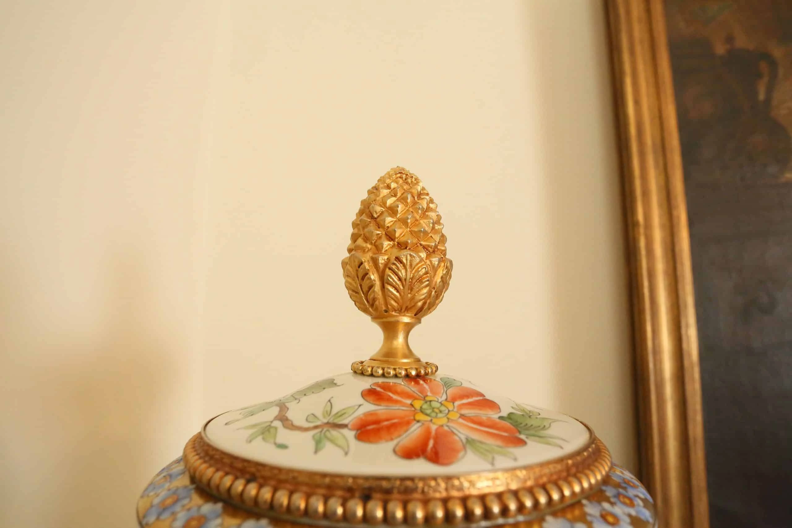 Velká italská váza signovaná V 89 cm