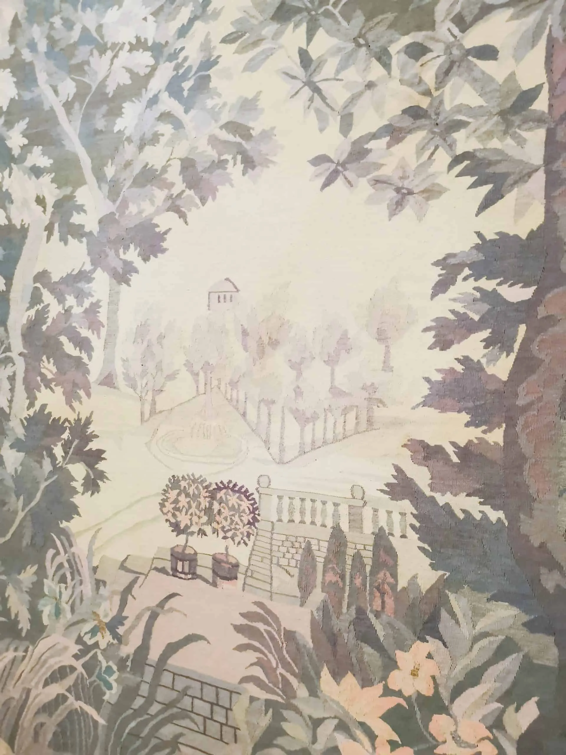Velký gobelín / Tapiserie – ručně tkaný. 310 X 260 cm