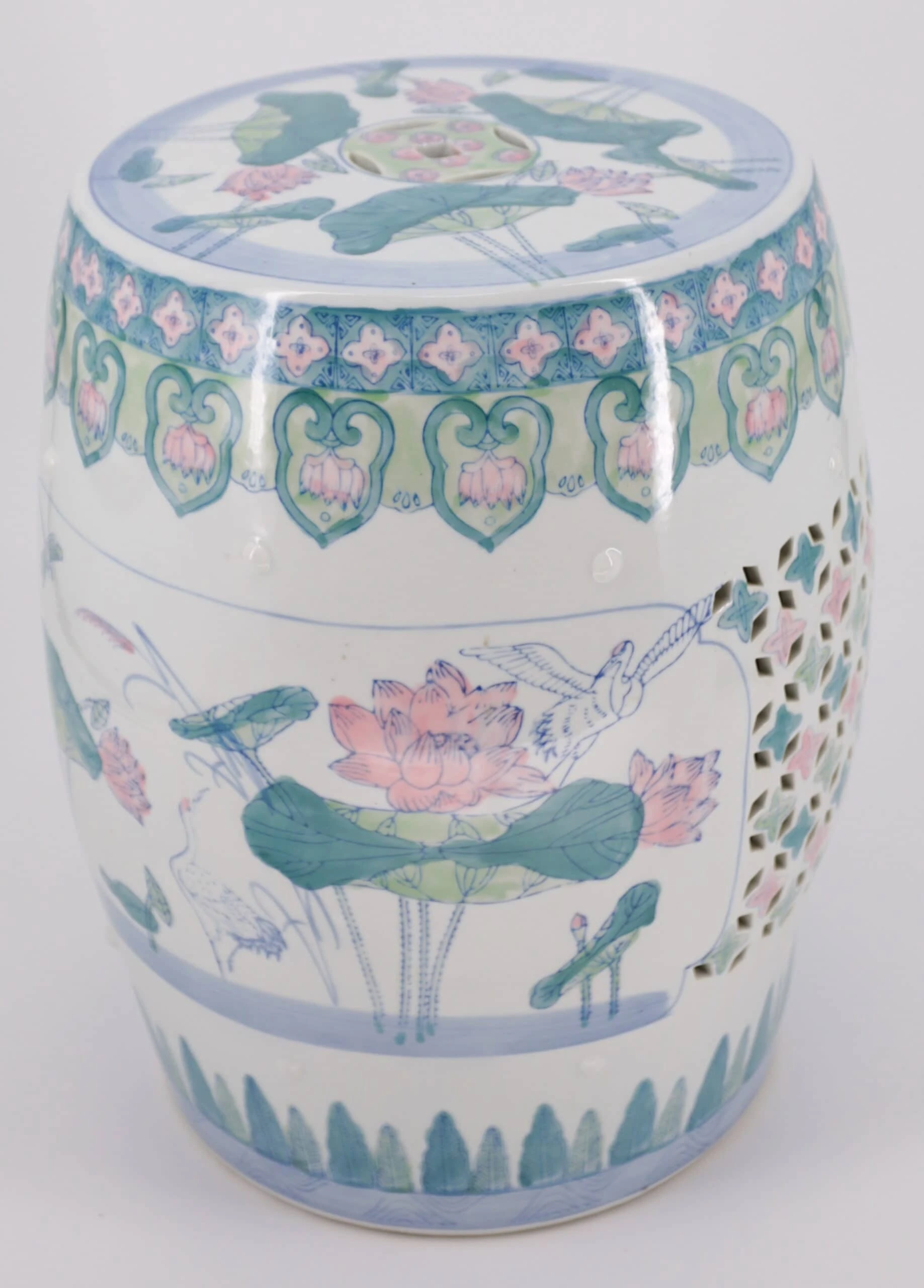 Čínská porcelánová stolička